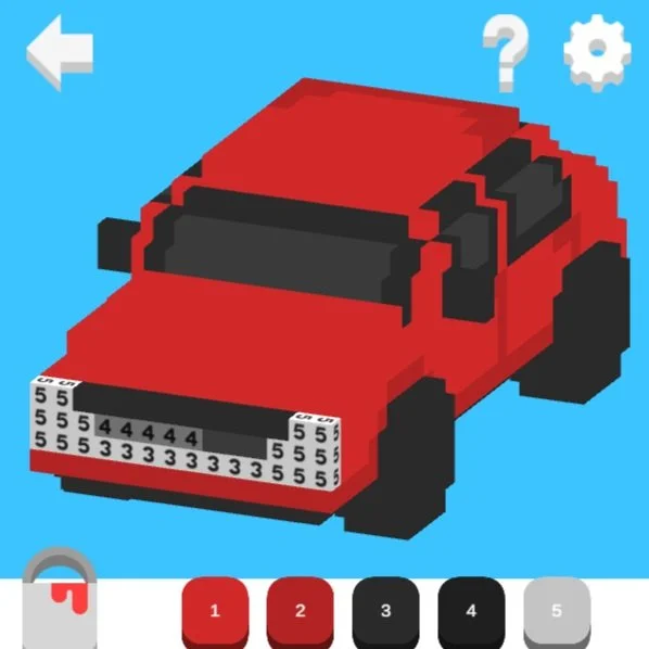 Cube Painting Game