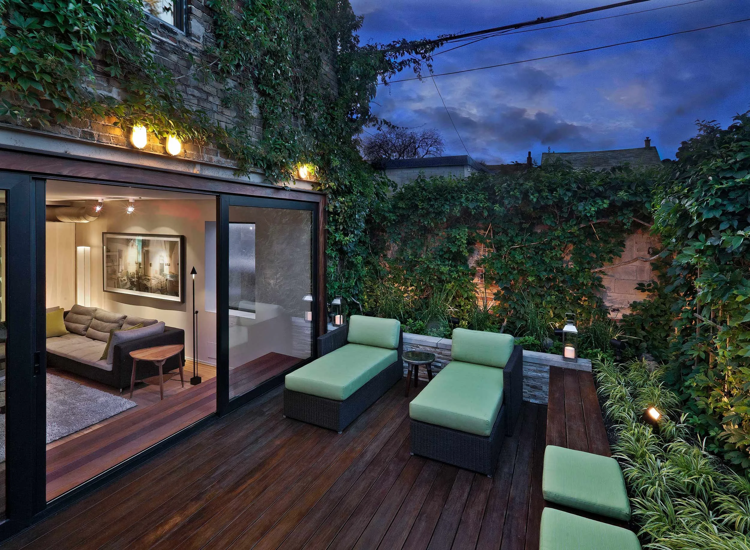 Laneway House patio