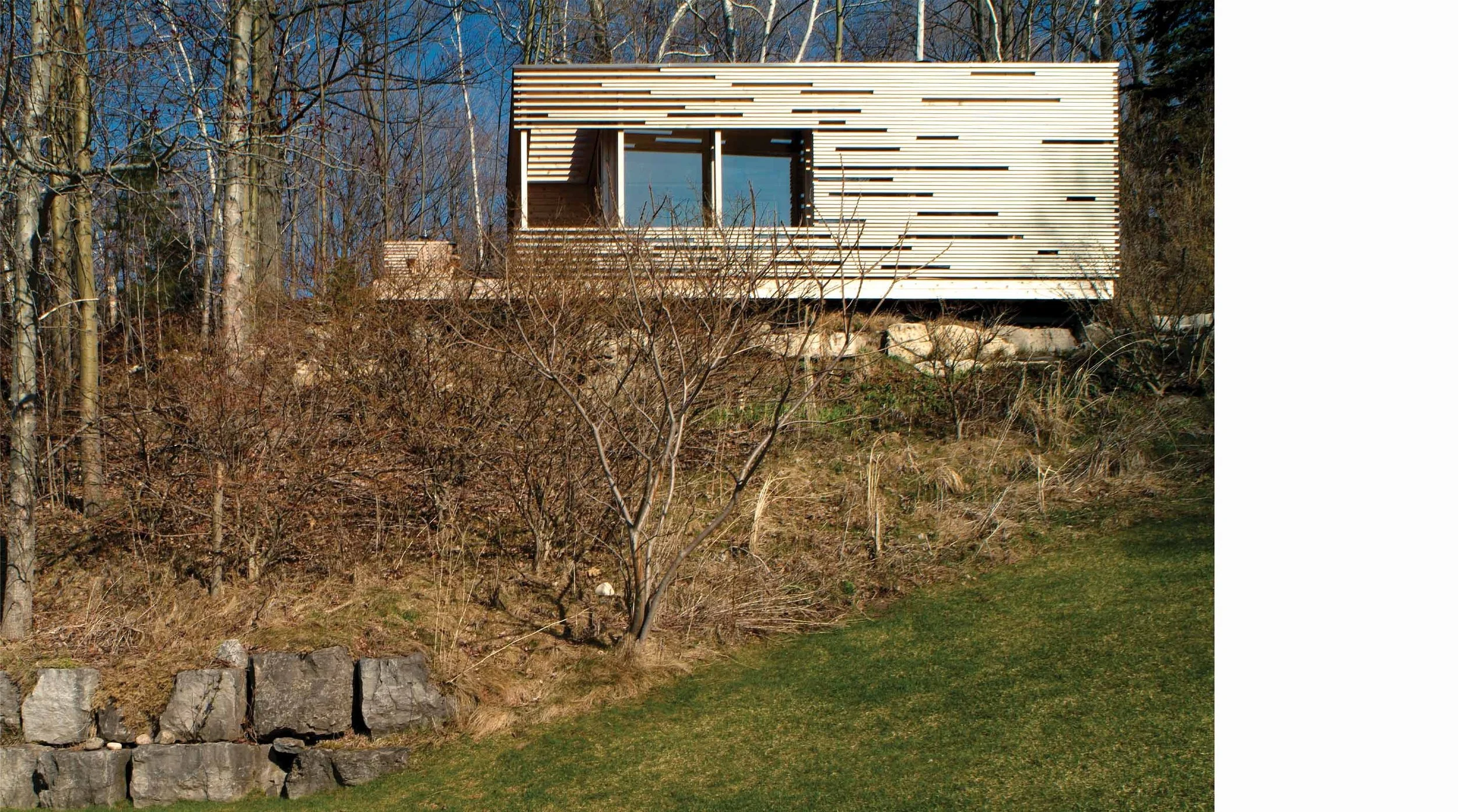 Sunet cabin exterior