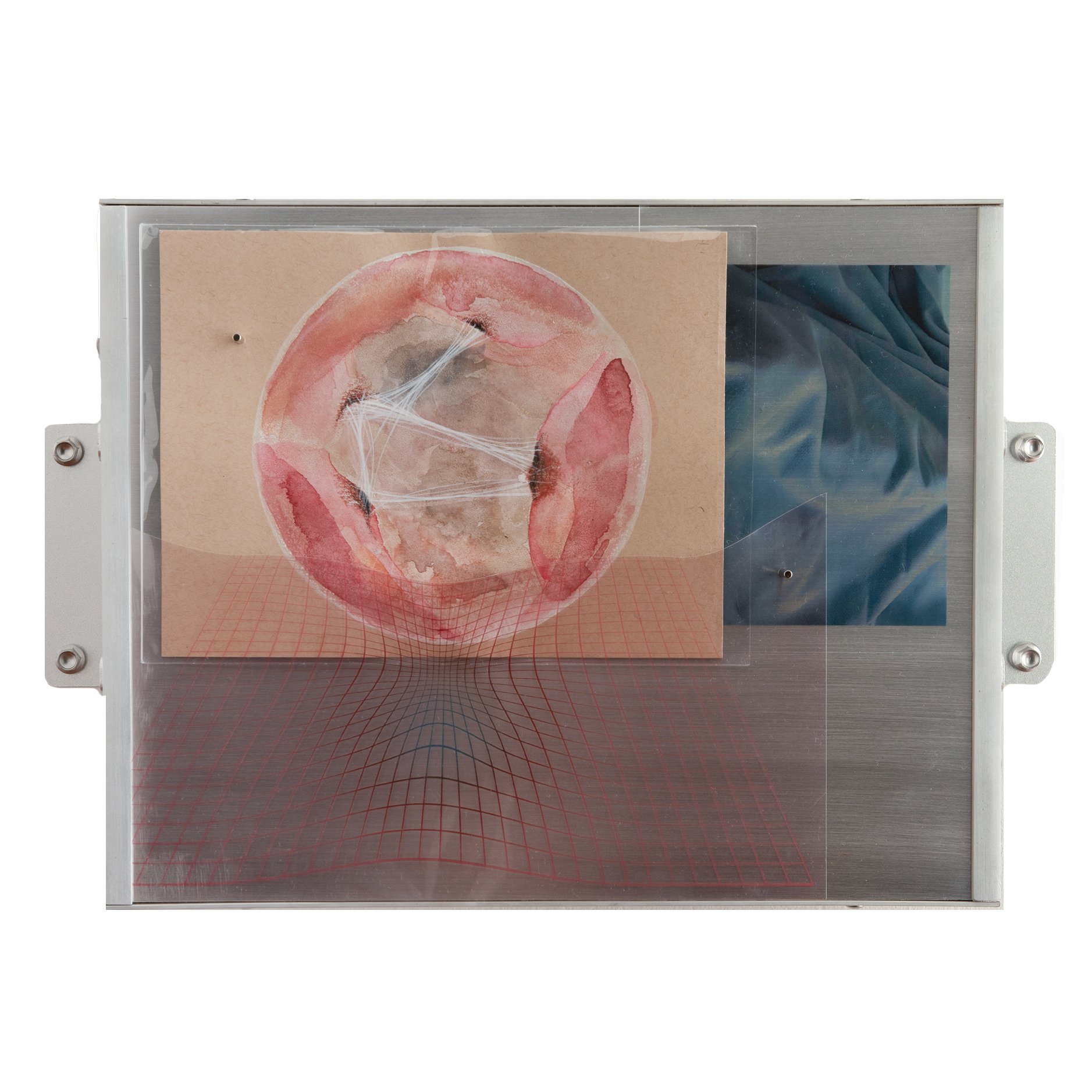 Anouk-Verviers_Sponsored-by-the-Anthropocene-II_2023_Aluminium-Watercolour-on-paper-Archival-sleeve-UV-print-on-acetate_26cmx33cm HR CROP TIGHT.jpg
