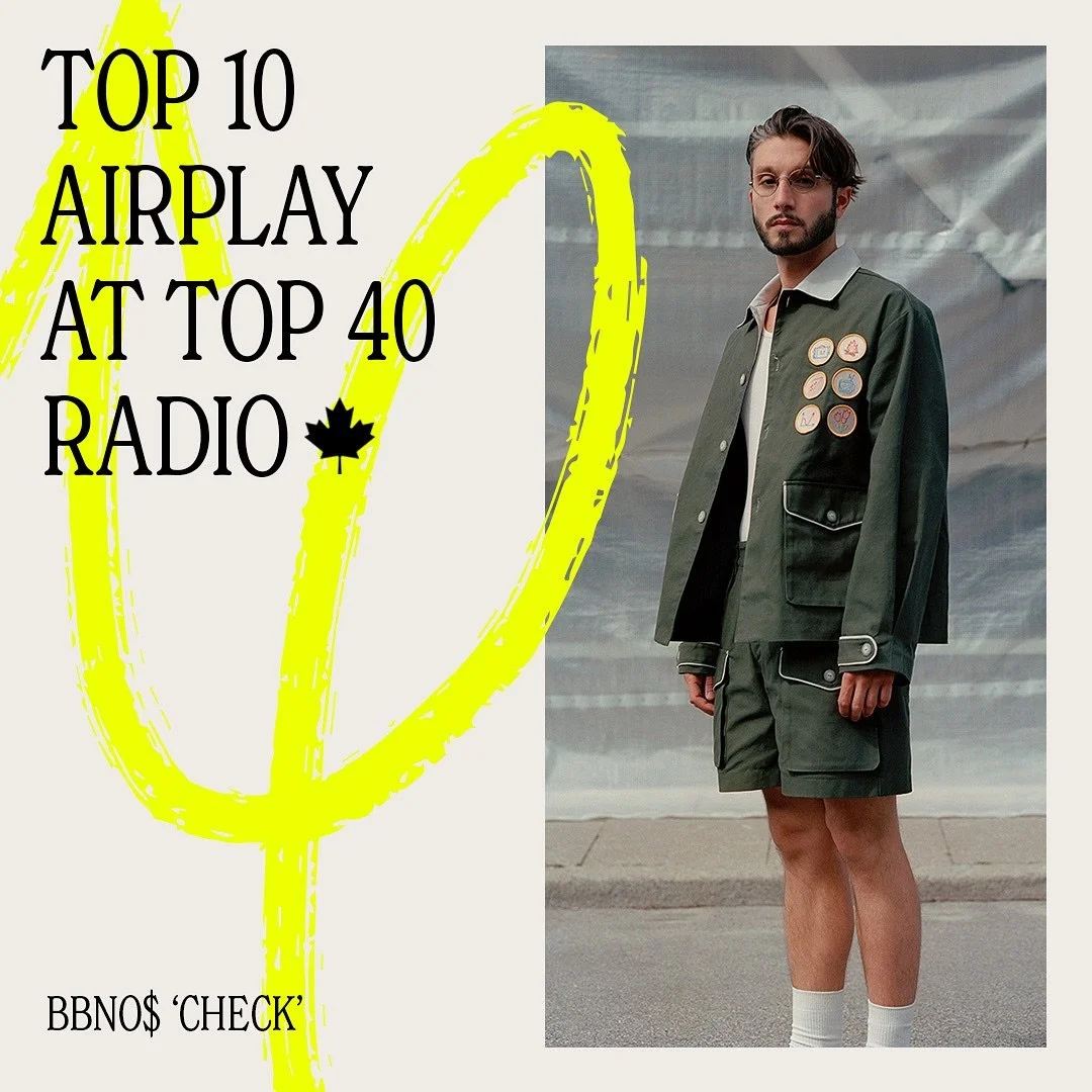 BBNO$'s banger CHECK is now TOP 10 at Pop Radio in Canada 🎉🔥 Thank you everyone out there blasting this song all summer!! @brokerecords @rightclickculture