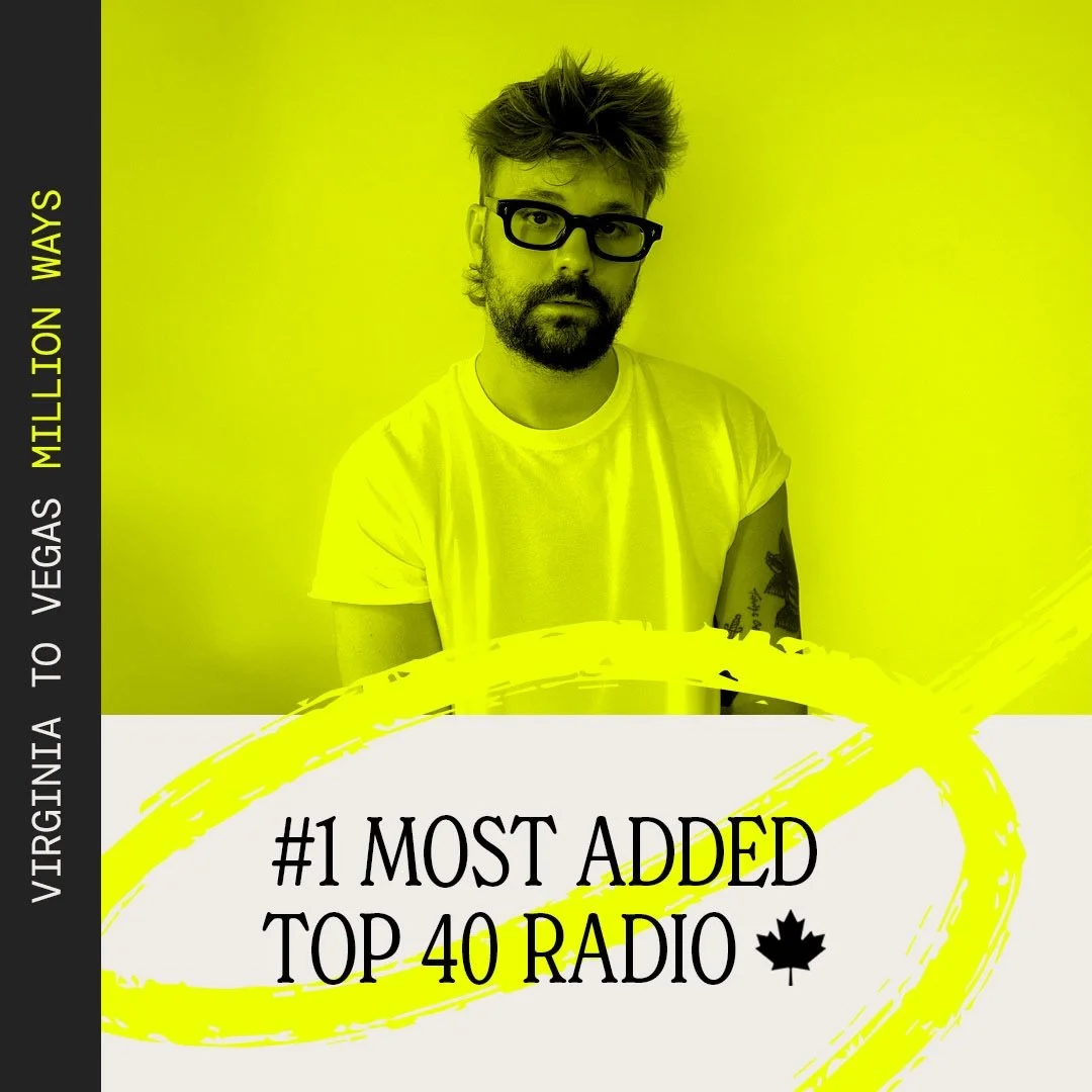 VIRGINIA TO VEGAS 'MILLION WAYS' #1 MOST ADDED TOP 40 RADIO 💥 We salute all the new stations that joined in this week including @iheartradioca 's VIRGIN network, @z1035toronto and @energy106fm !! Big things ahead for this jam! @waxrecords