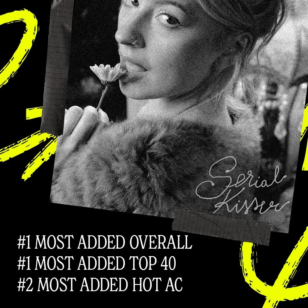 DEVON COLE 'SERIAL KISSER' is the #1 MOST ADDED  song in Canada this week 💥 Congratulations Devon and @fullhousemgmt and thank you everyone at radio for welcoming Ms Cole back onto the airwaves!! 🫶🙌