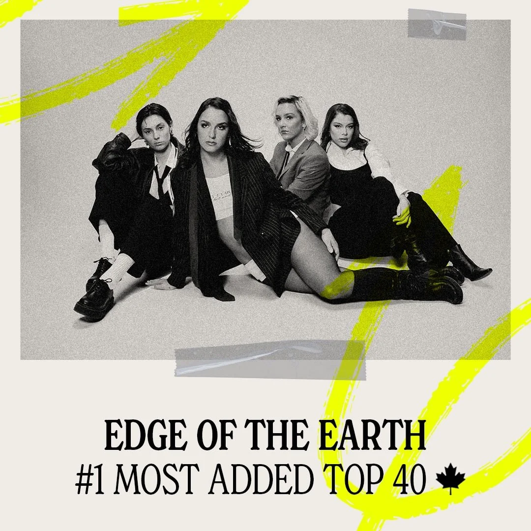 THE BEACHES are #1 MOST ADDED at TOP 40 🇨🇦 🎉🚀 Thank you @newhot899 @jumpottawa @915thebeat @1023nowradio and everyone else leading the way at Pop Radio in Canada!! @wednesdaymgmt @awal