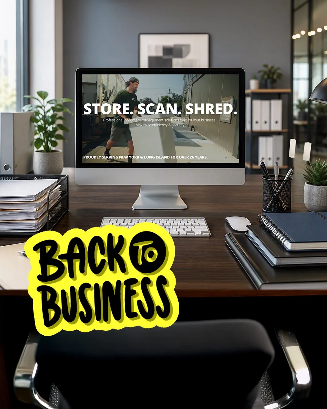 Back to business