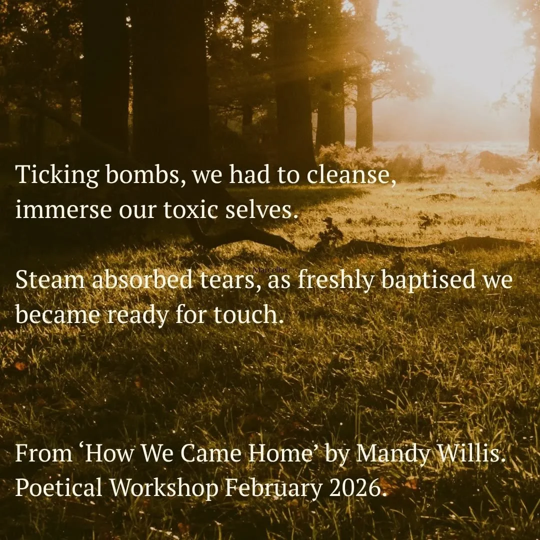 In February, inspired by Poetical Workshop's Poetry and Ritual prompts and sessions, poet Mandy Willis wrote about rituals in health care - in particular, her experiences of working on the frontline in the covid-19 pandemic. 

I'll be posting more ex