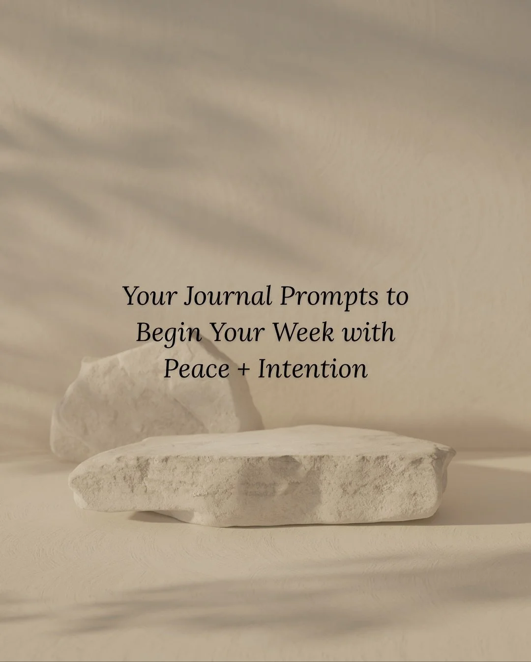 You don&rsquo;t need to fix your entire week to feel grounded and ready. You just need a few quiet moments to check in with yourself before the week even begins.

These five prompts are here to help you slow down, realign, and start your week from pe