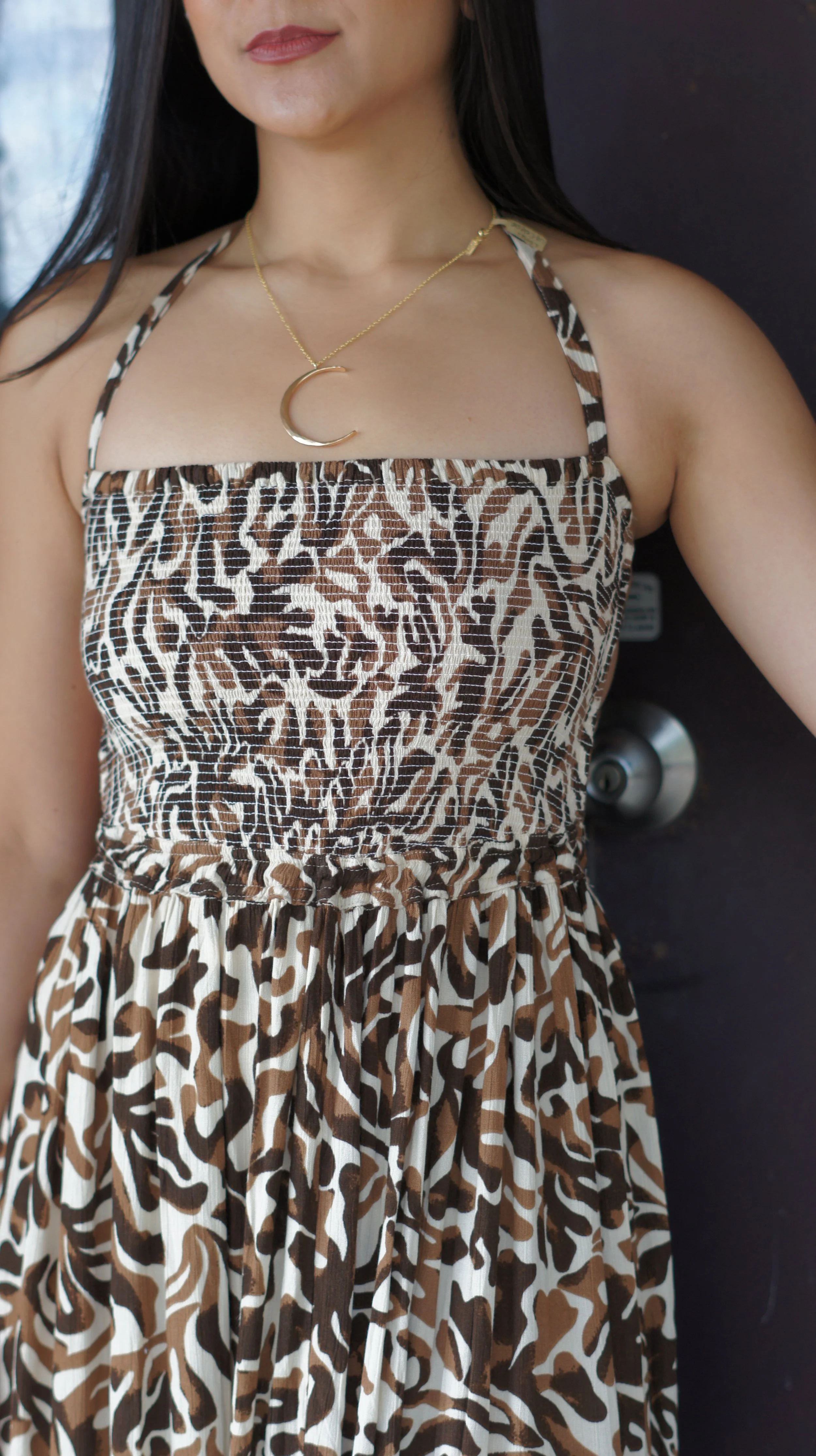 Chocolate Dreams Maxi Dress CU.JPG