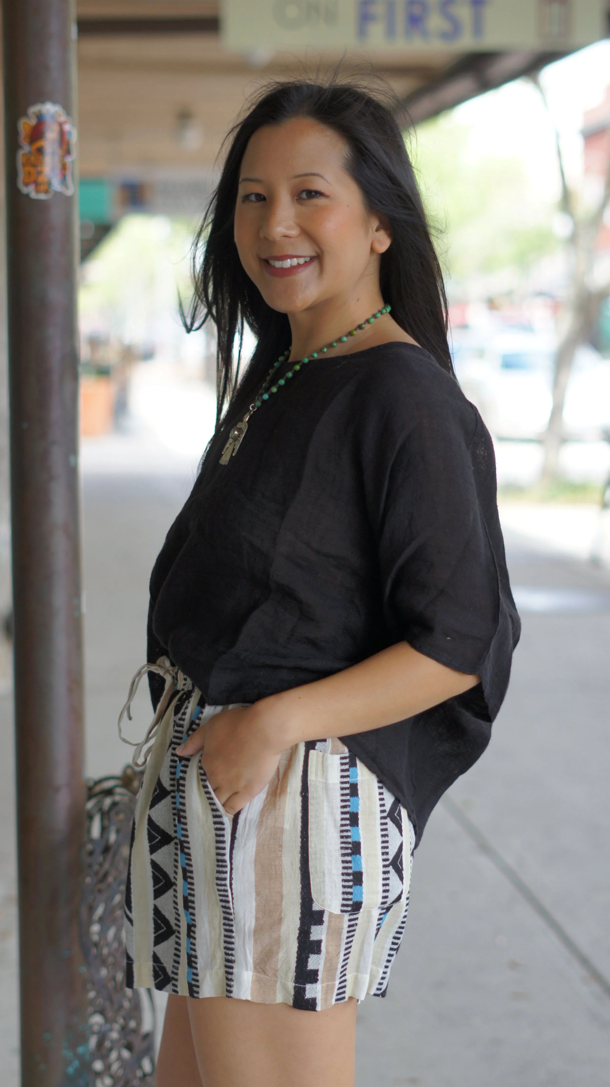 Aztec Print Shorts S.JPG