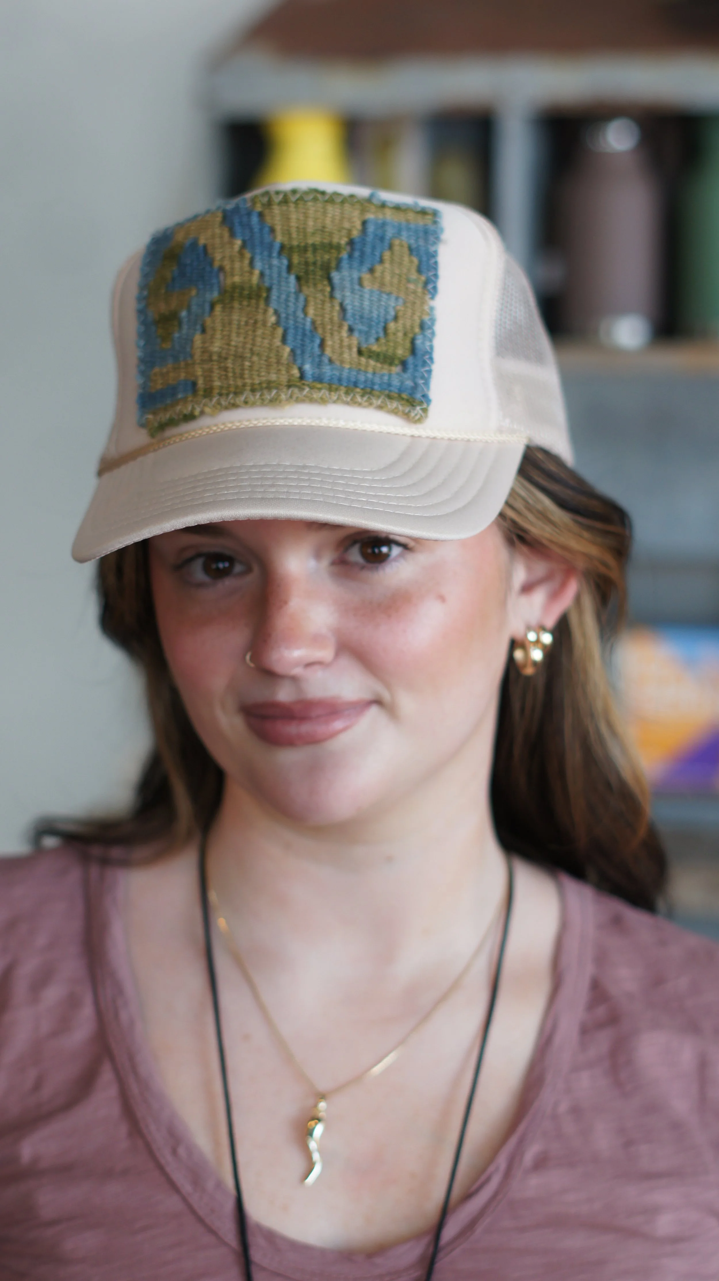 Tan Trucker Hat