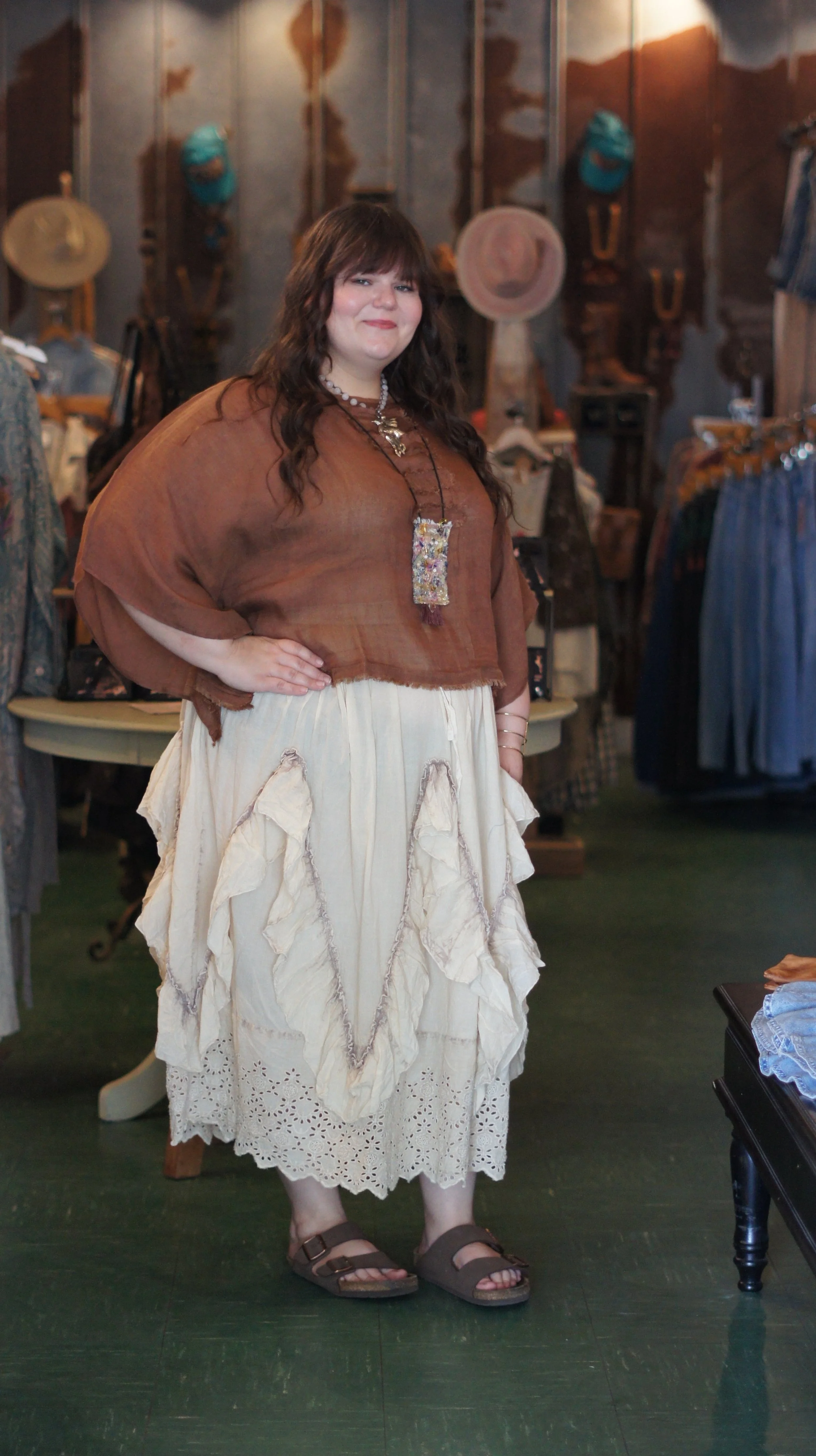Rust Poncho Top Side.JPG