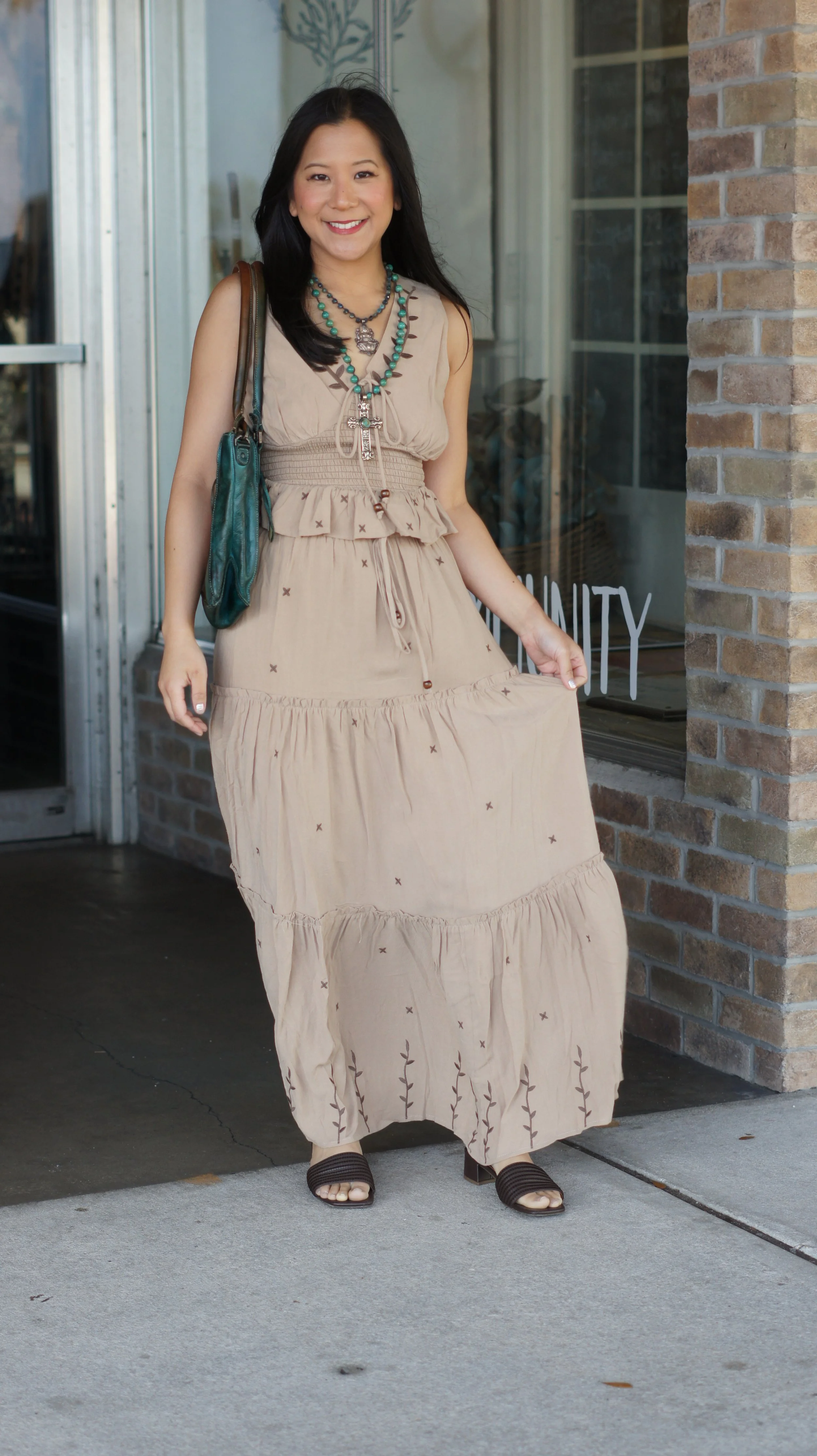 Mocha Maxi Skirt