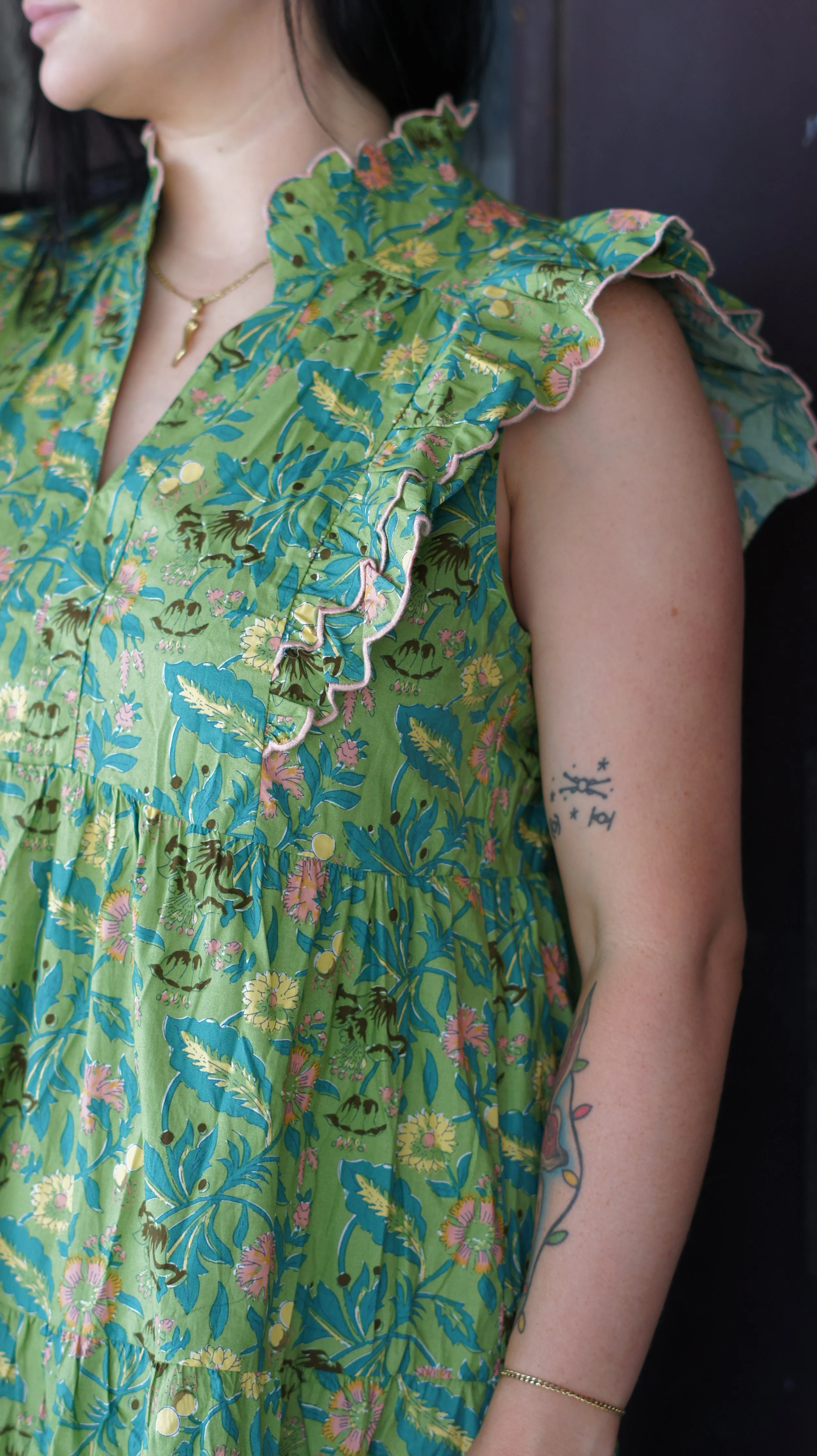 Green Garden Dress S.JPG