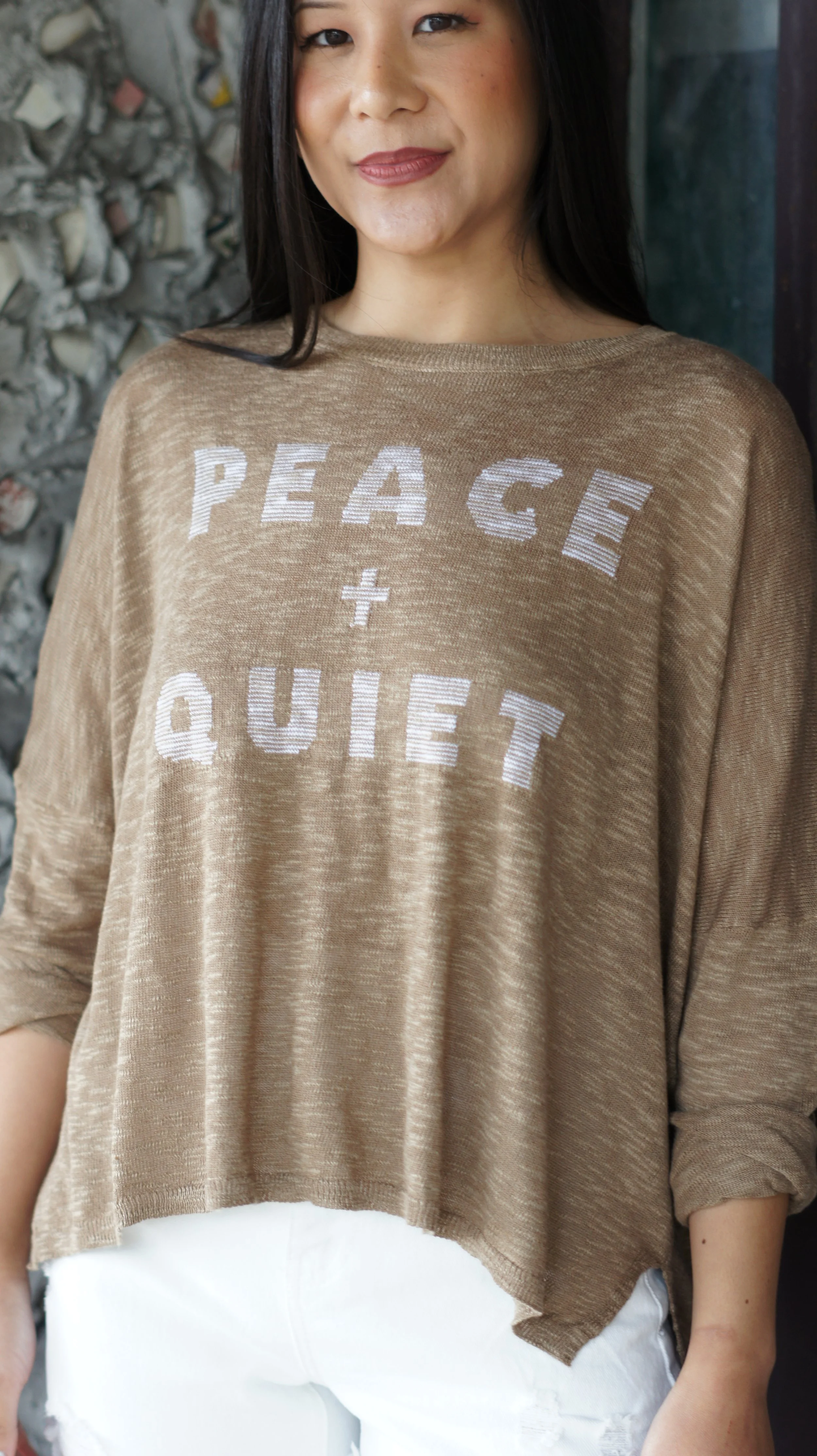 Peace + Quiet Sweatshirt CU.JPG