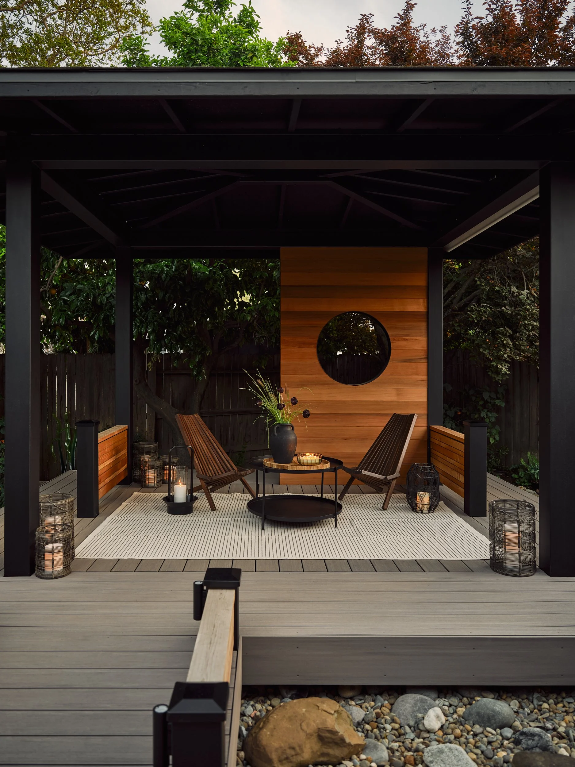 Stylized Deck Bridge Leading to a Tranquil Pavilion.jpg