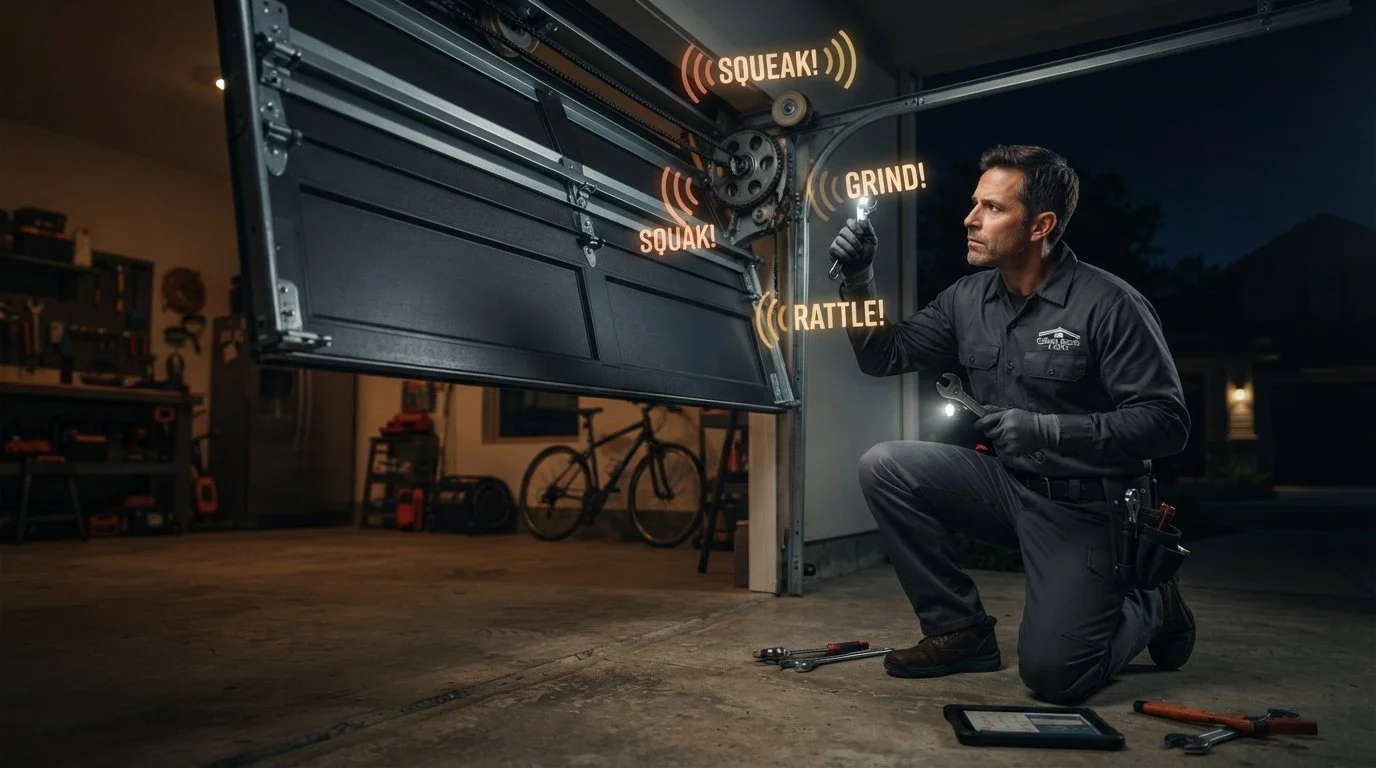 7 Garage Door Noises You Should Never Ignore (And What They Mean)