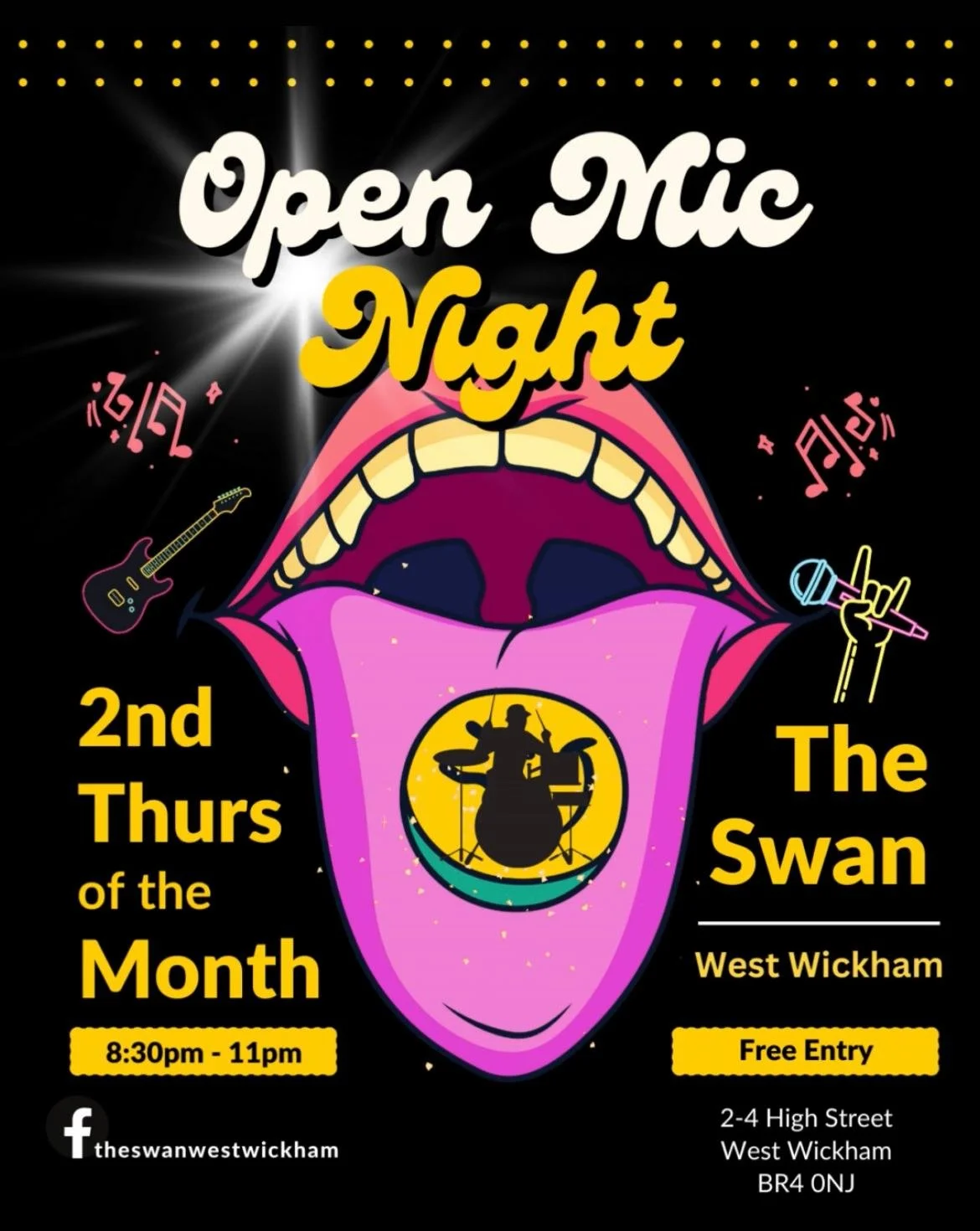 Open Mic Night @ The Swan West Wickham