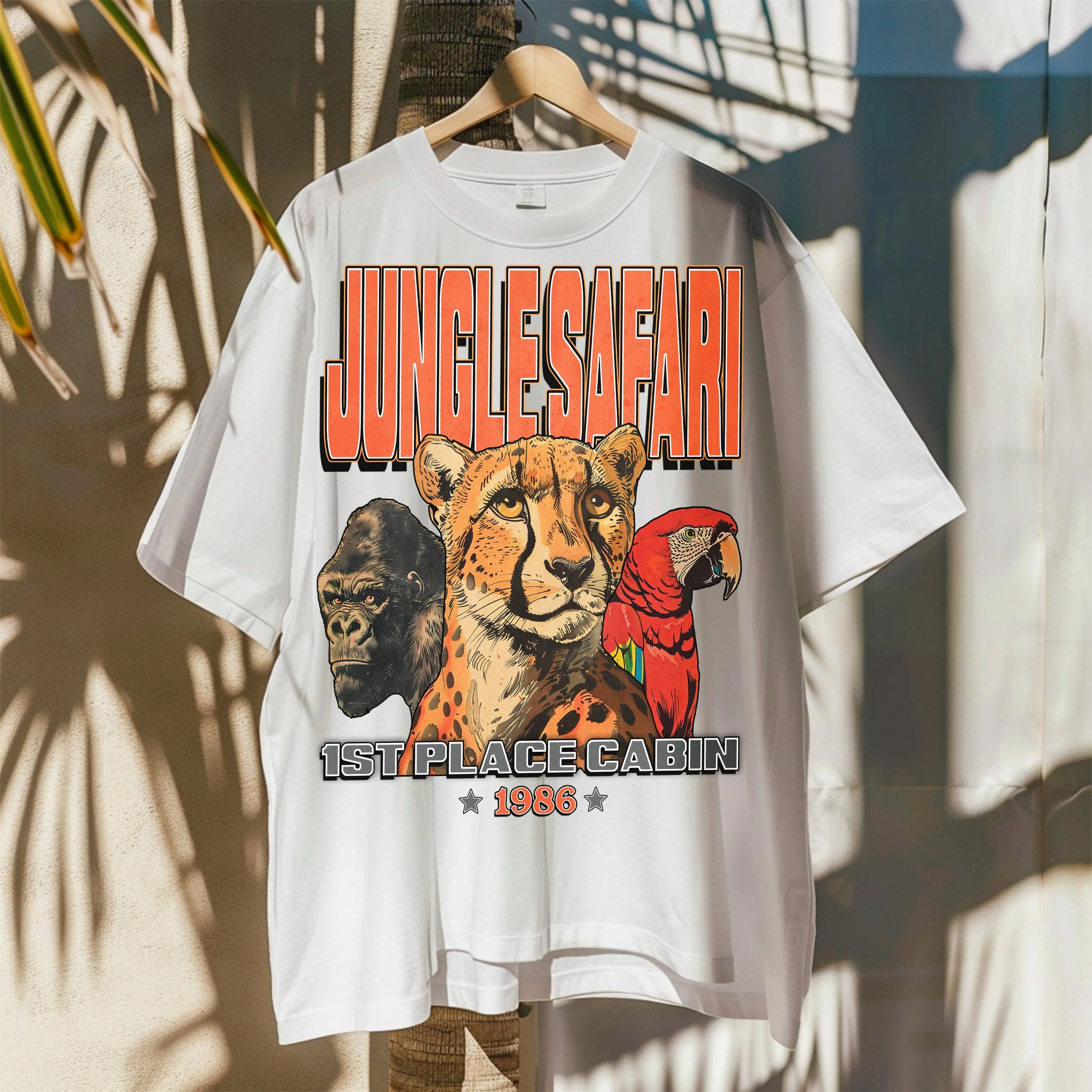 Retro Jungle Safari Tee