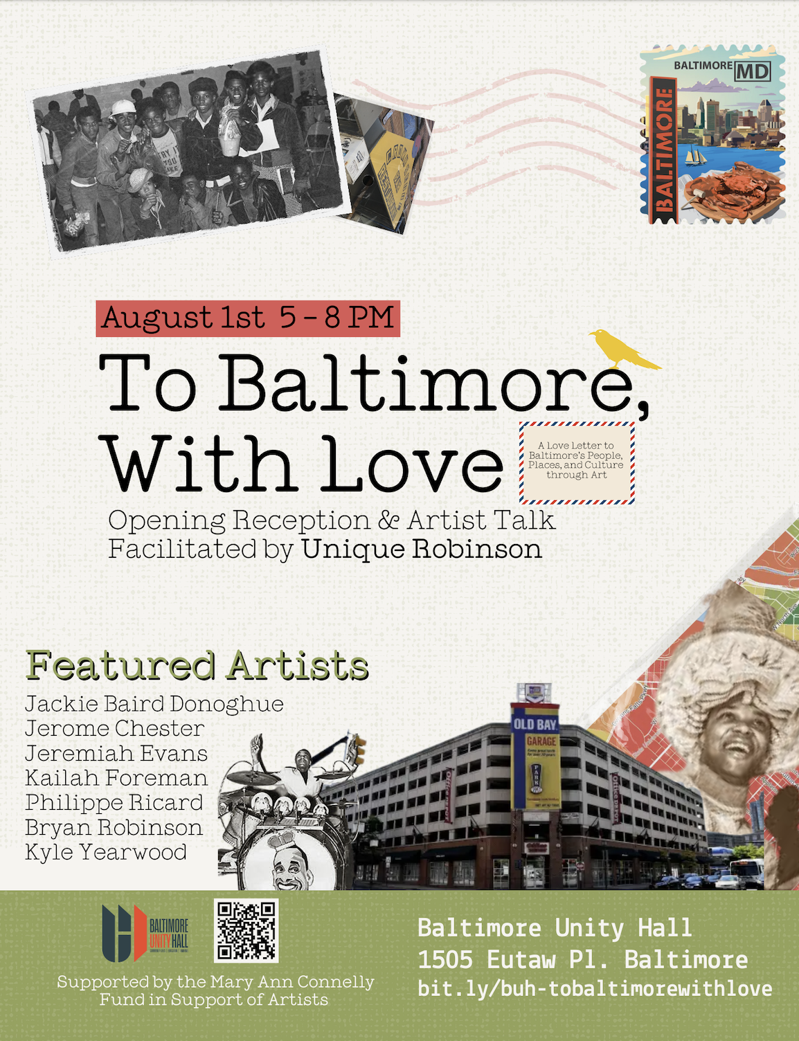 To Baltimore With Love - Opening Reception & Artist Talk