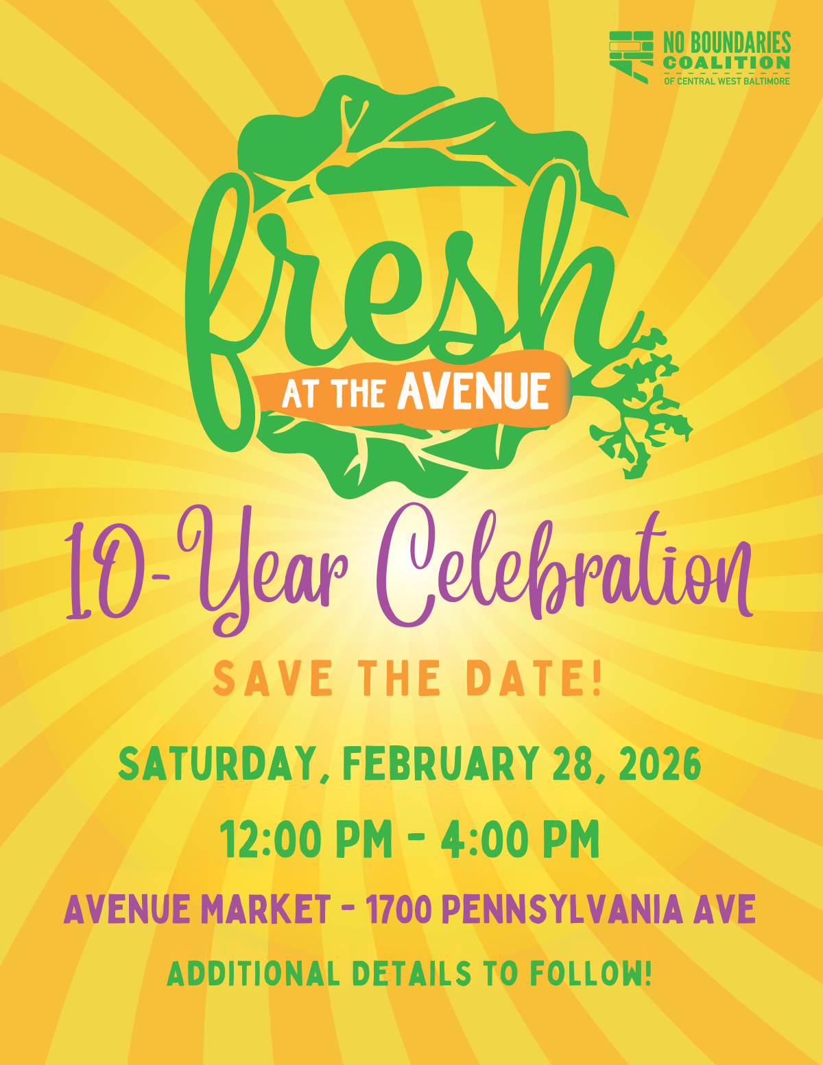 Fresh at the Avenue 10th Year Celebration 