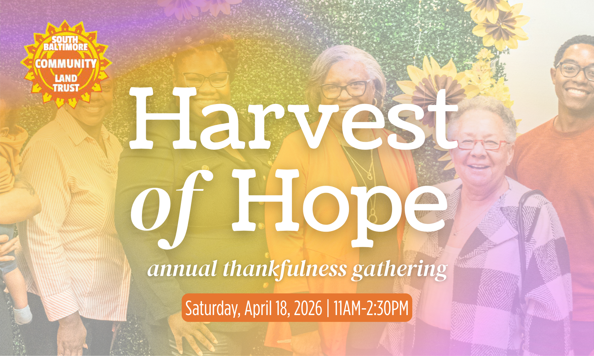 Harvest of Hope: Annual Thankfulness Gathering