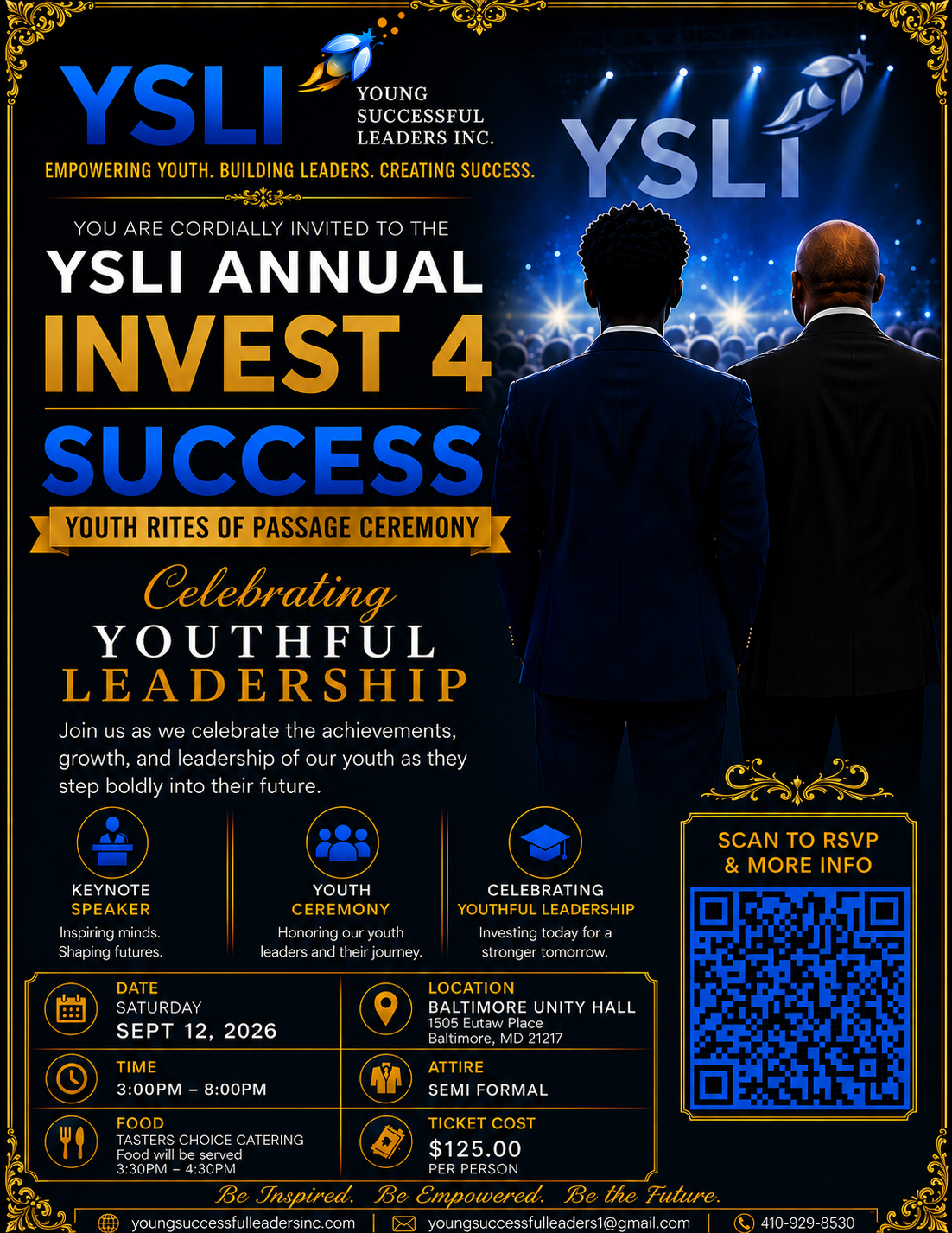 YSLI Invest 4 Success Annual Fundraiser Event 2026