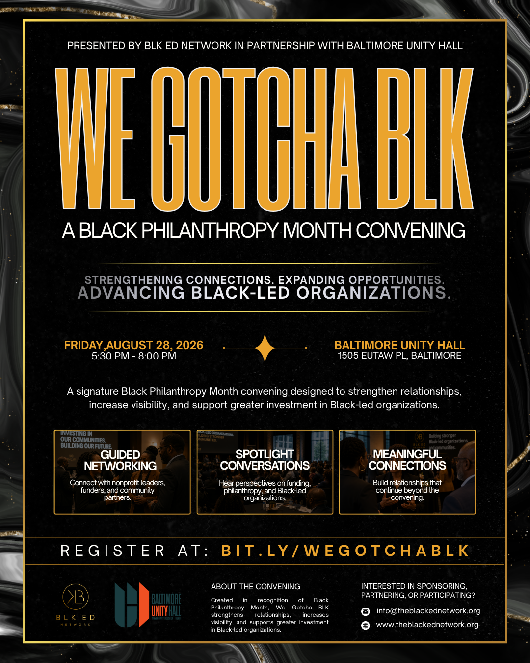 We Gotcha BLK: A Black Philanthropy Month Convening