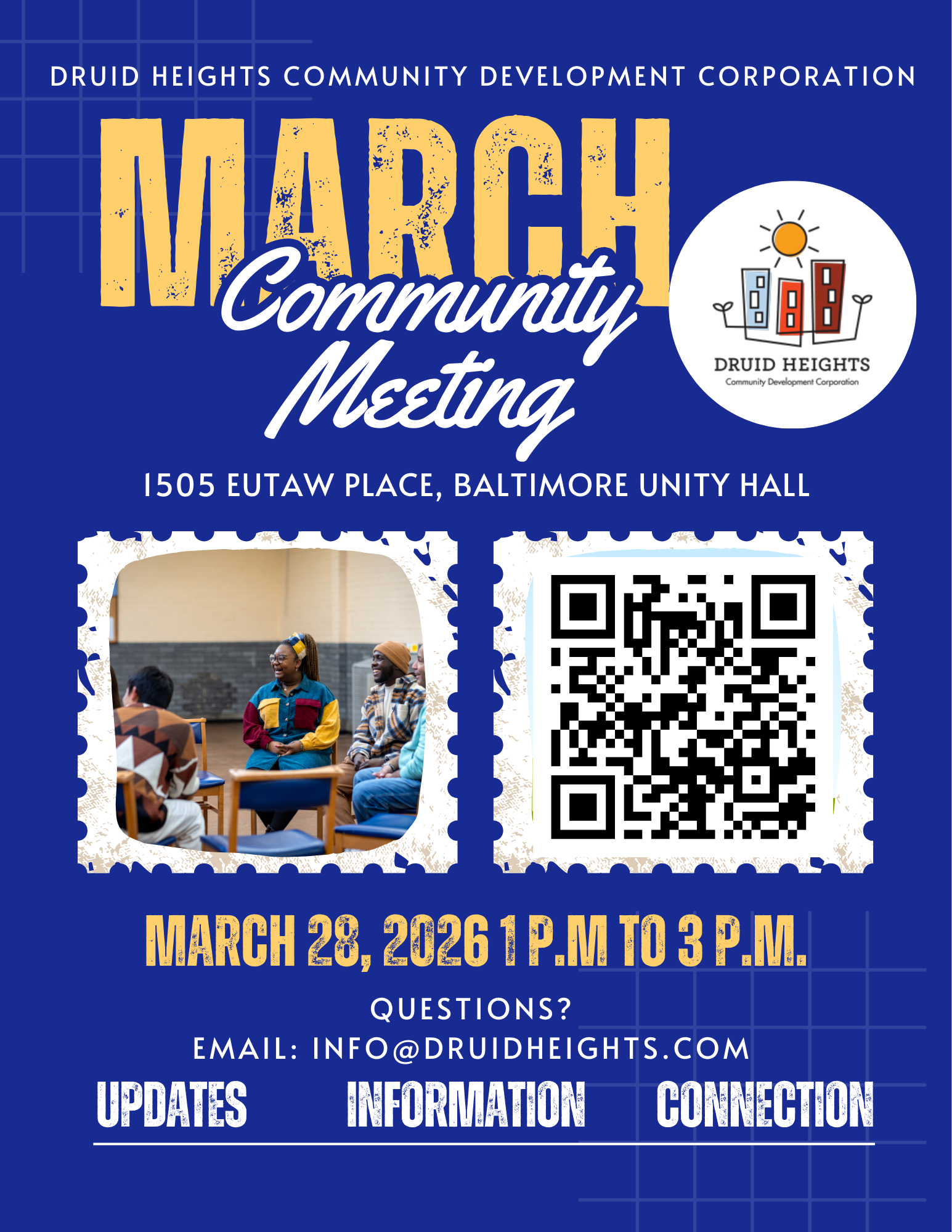 DHCDC's March Community Meeting — Baltimore Unity Hall
