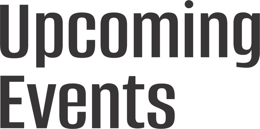 Upcoming Events