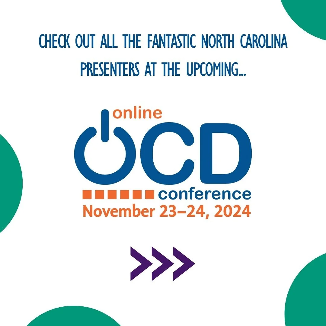 We are so proud of all these amazing NC presenters!! Be sure to mark these talks in your calendar! 🤩

What talk are you excited about? Let us know in the comments!!

#iocdfcon #iocdfonlineconference #onlinecon #ncspeakers #ocdnc #ocdadvocacy