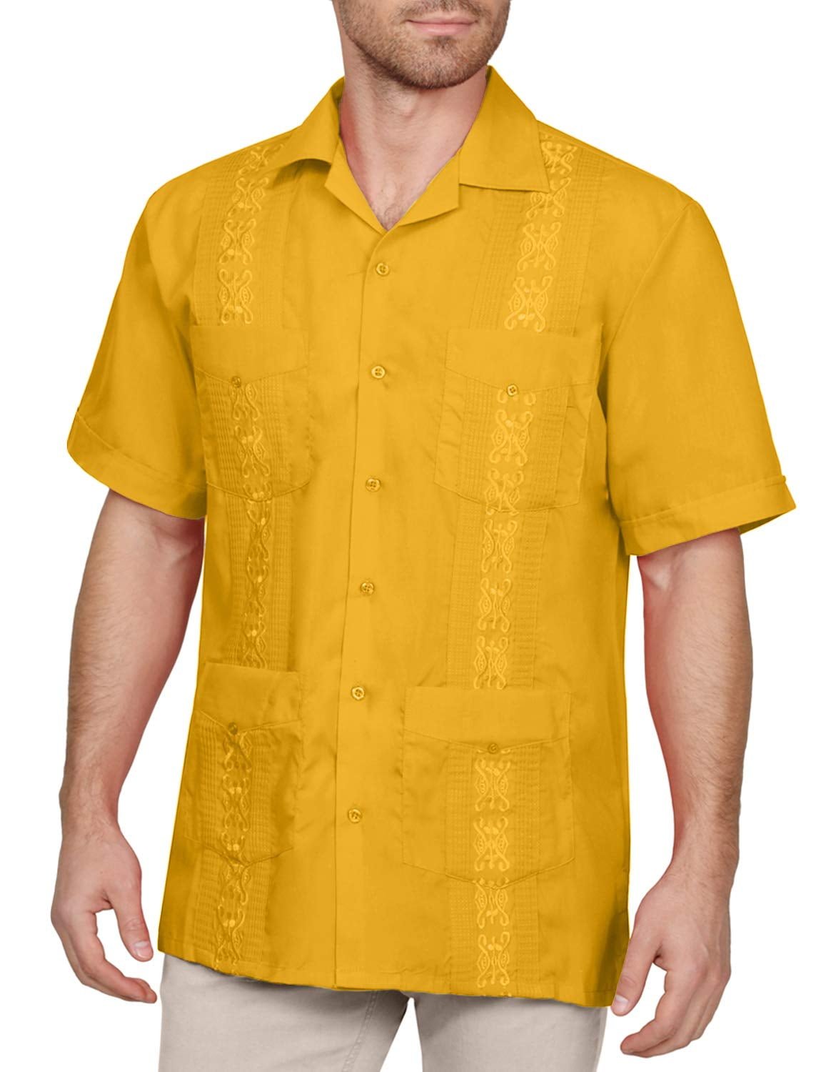 J-METHOD-Men-s-Short-Sleeve-Cuban-Guayabera-Button-Down-Shirts-Classic-Embroidered-4-Pockets-Casual-Top-NEMT112-Yellow-2XL_16f07dc6-3912-48be-ac08-463edeb95d7e.75add7a2ce07990304c2bc485245af23.jpeg