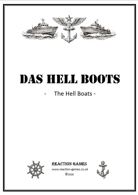 Das Hell Boot - A game of close quarters naval combat