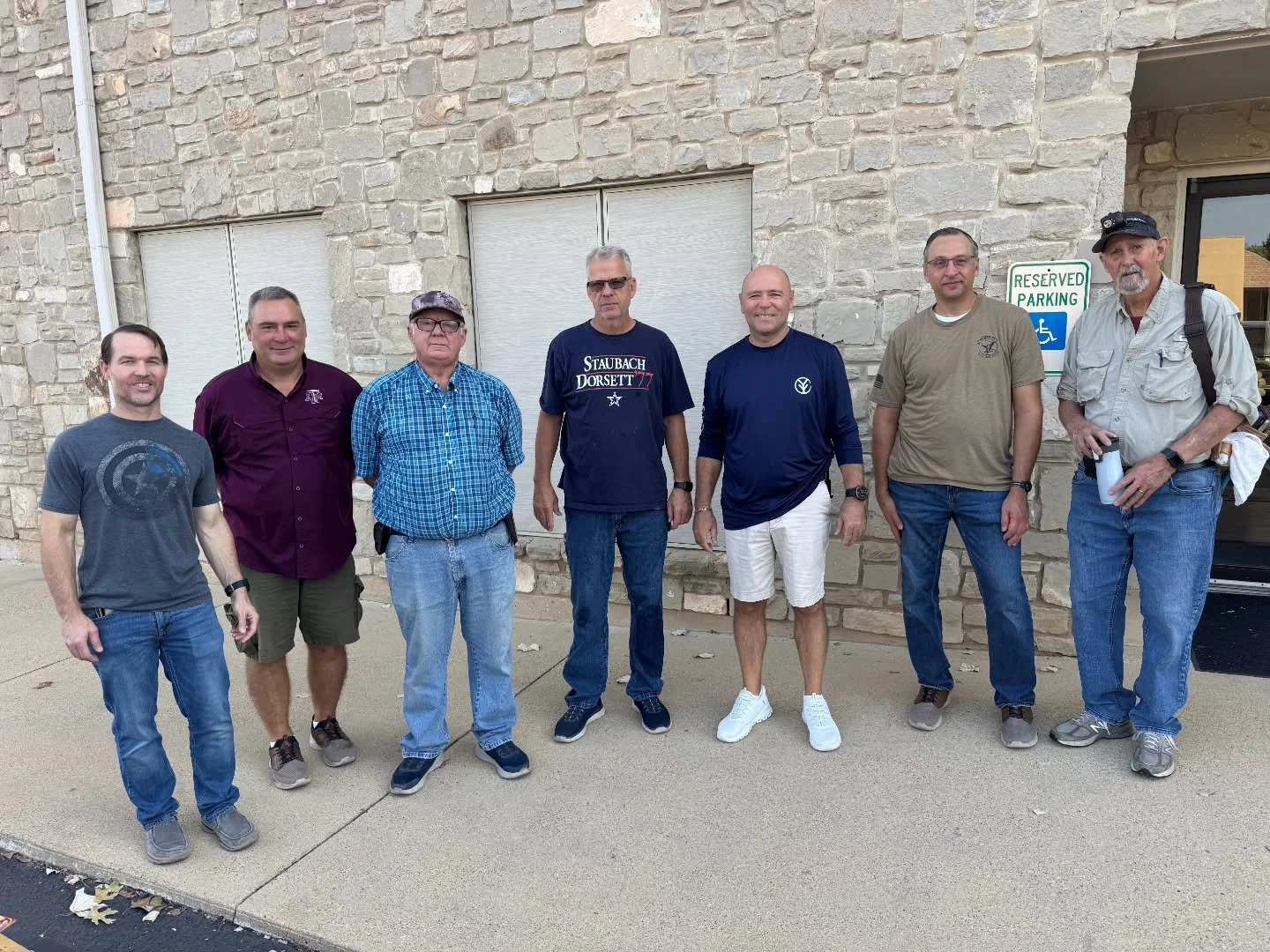 Thank you, and the many more not pictured, for your hard work this past Saturday. The Men&rsquo;s Ministry hosted a plumbing workday where several guys came out to repair and service all the toilets across campus.
-
#menswork #workday #serviceproject