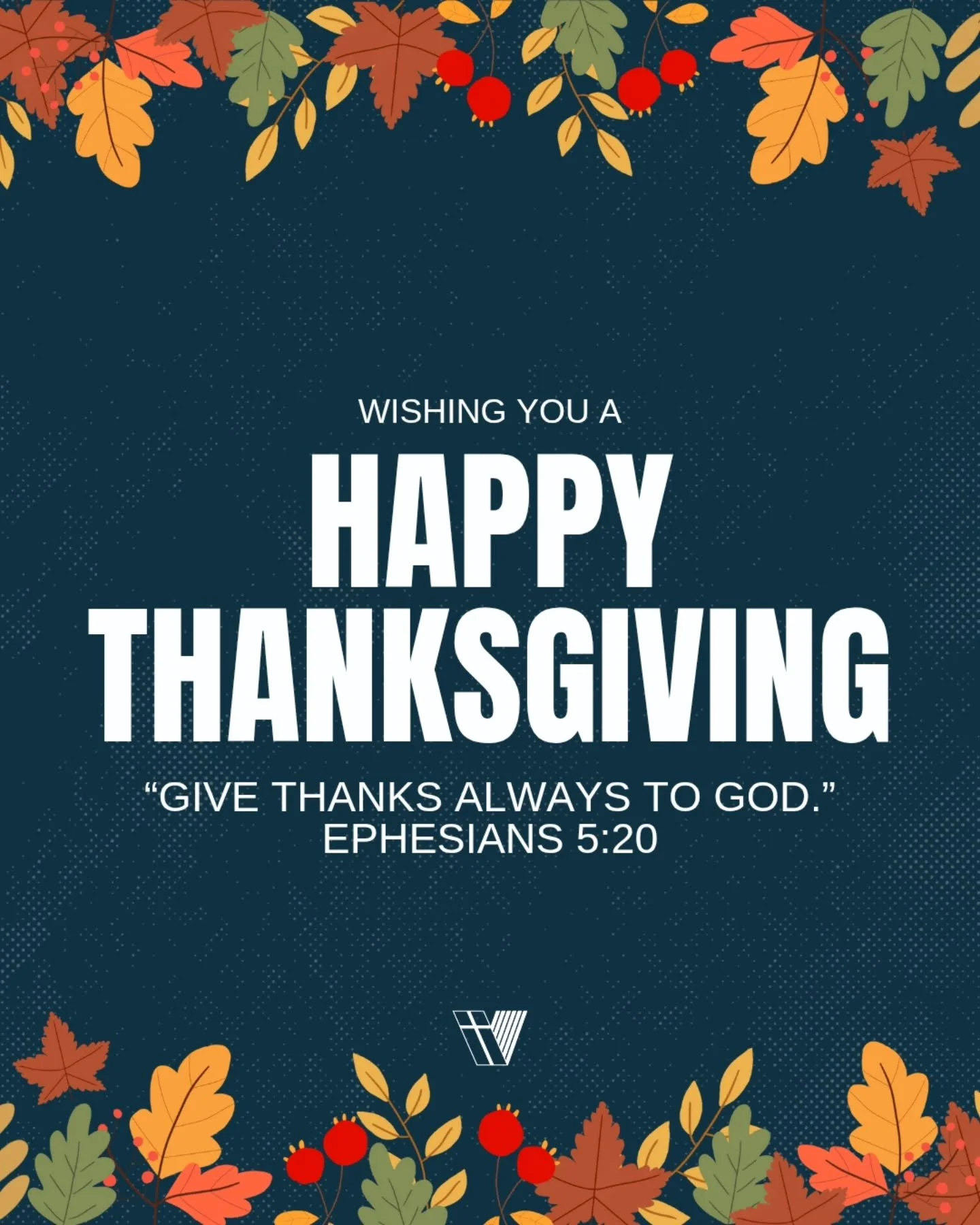 Today we pause to remember the One who gives every good thing. We&rsquo;re grateful for our church family, our volunteers, and the way God keeps working in and through Village. Happy Thanksgiving, we&rsquo;re so thankful for you, &ldquo;Give thanks a