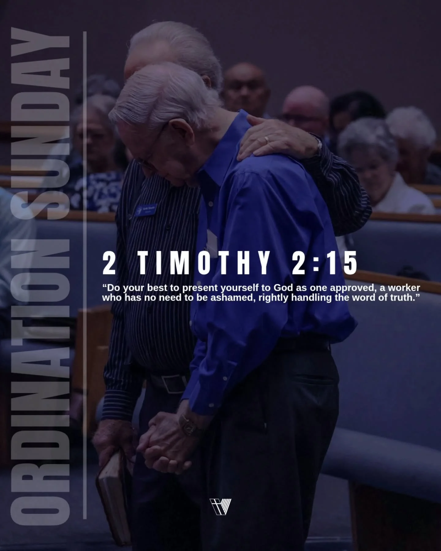 We invite you to join us this Sunday for a special Ordination service at 10:45 AM