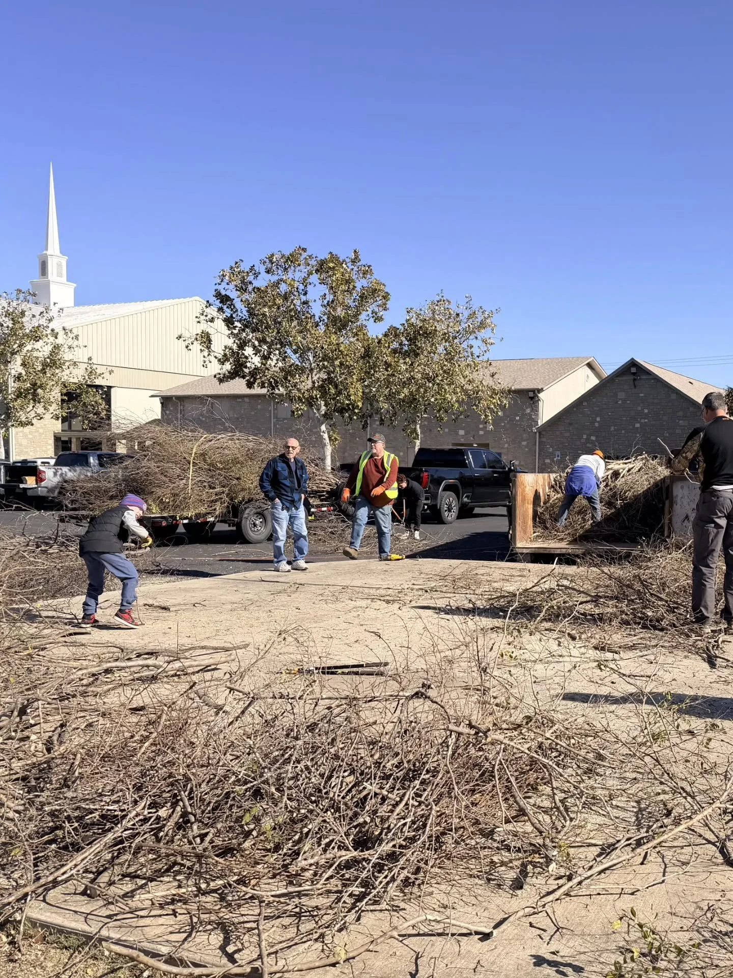 Huge thanks to everyone who showed up Saturday and Monday to roll up their sleeves and help tackle this project. This is what serving together looks like, and it wouldn&rsquo;t have happened without you