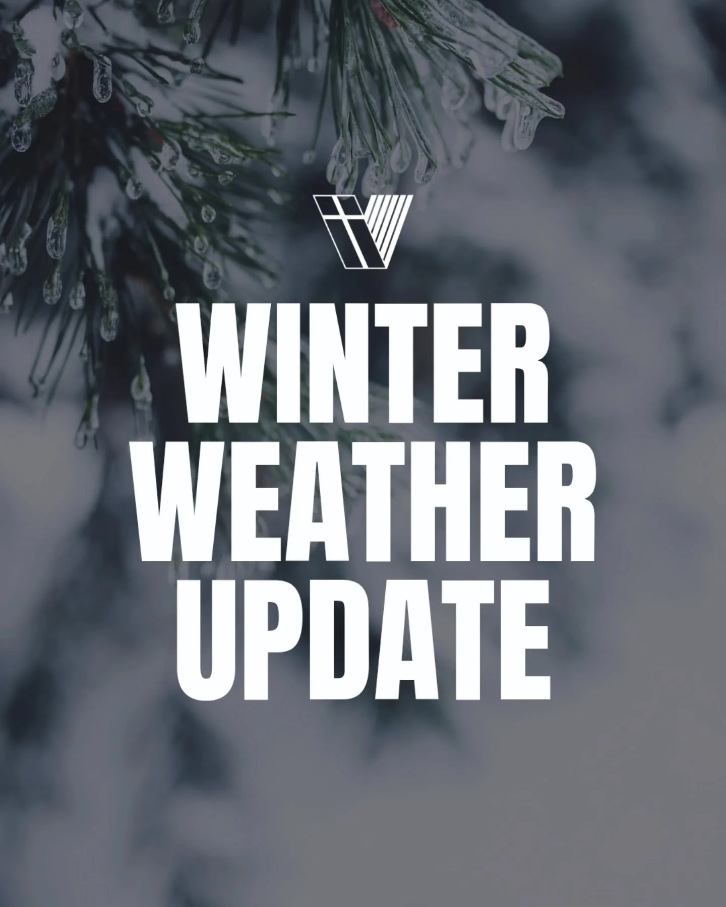 Village Family,

We&rsquo;re watching the weather closely. Sunday morning worship is still happening in person as scheduled. If travel in your area feels unsafe, please stay home, your safety comes first. You can join us online via livestream. All ev
