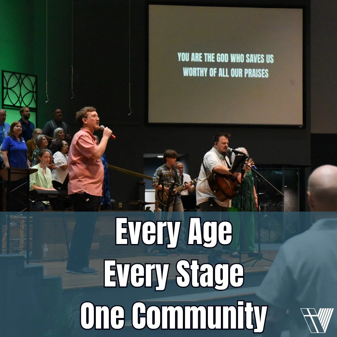 This life has many ages and stages and we are never meant to walk through them alone. 

At Village Parkway Baptist Church, we believe faith grows best in community. From children to seniors, every generation has a place to belong, grow and serve toge