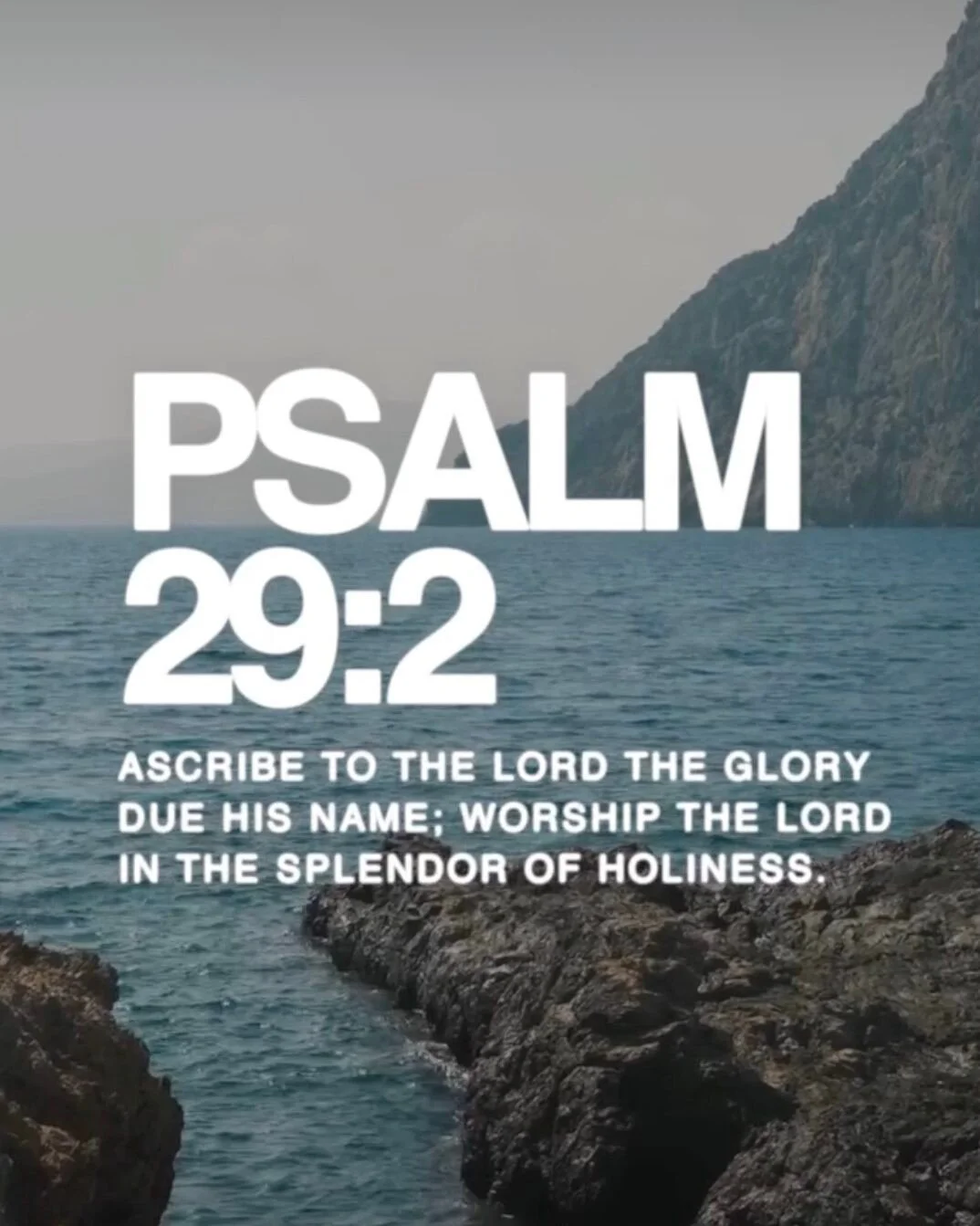 It&rsquo;s Sunday morning!! Let us set our minds attention and our hearts affection on the Lord!

&ldquo;Ascribe to the Lord the glory due his name; worship the Lord in the splendor of holiness.&rdquo; (Psalm 29:2)

As you get ready for the day, 
