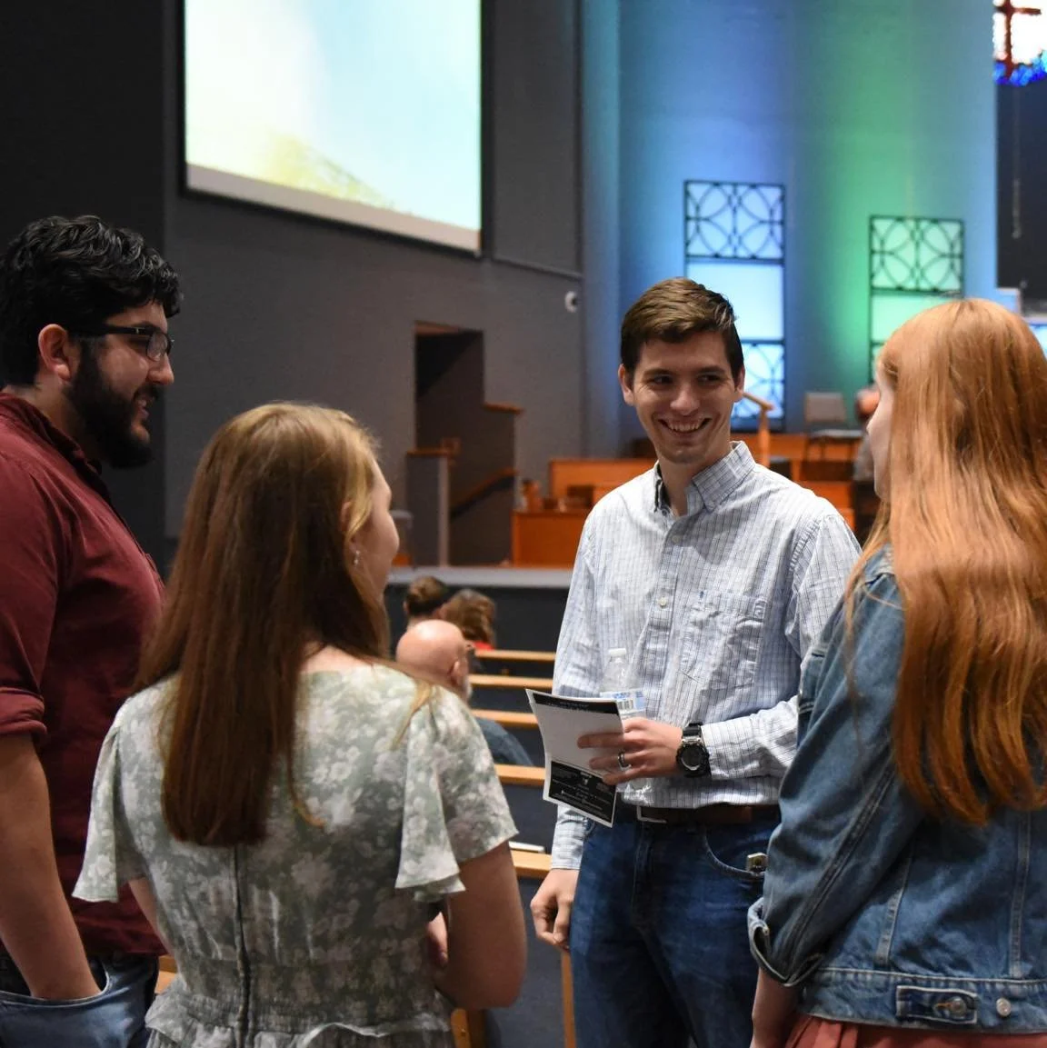 If you are looking for a church in the San Antonio area visit us tonight at 6:30pm. 

We are multigenerational church with a mission to help people become more like Jesus together by sharing Christ and knowing Him more.

We would love to meet you. 

