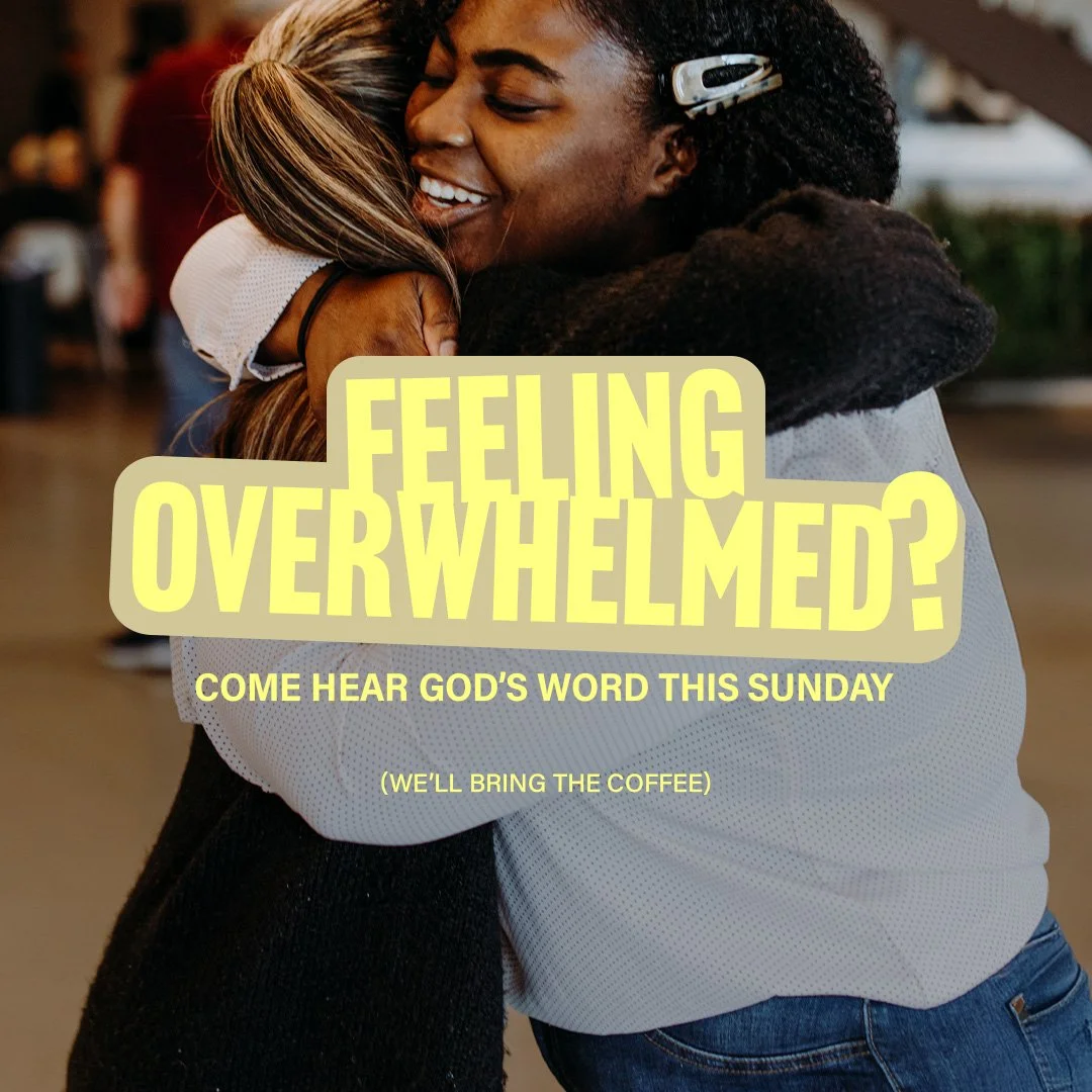 Feeling a little "Exhausterwhelmulated"? 

Come hear God's Word this Sunday. 

Life Groups - 9:30 AM | Worship - 10:45 AM 

#VillageParkway #satx #sanantoniochurch #villageparkwaysa #overwhelmed