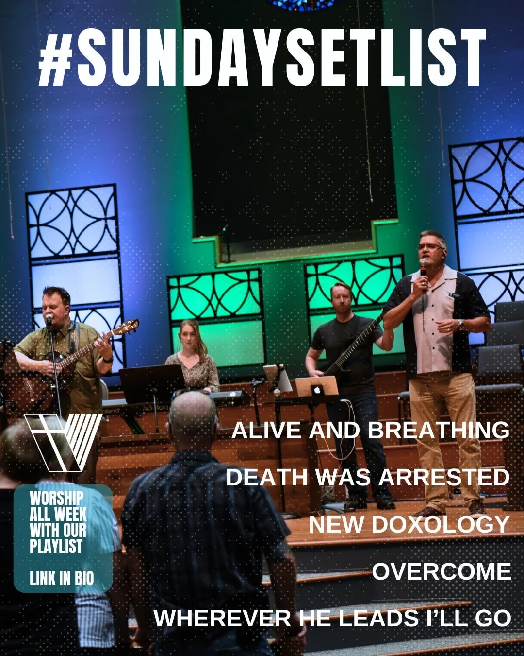 &ldquo;Sing to the LORD, bless his name; tell of his salvation from day to day.&rdquo; &mdash; Psalm 96:2

We have a reason to sing! Jesus has conquered sin and death, given us new life, and secured our hope for eternity.

Our worship is more than a 