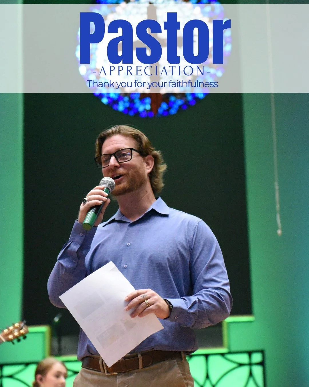 It is Pastor Appreciation Month and we thankful and blessed to have Pastor Dr. Nate Thomas and his wife Kari. 

Pastor Nate is our Associate Pastor here at Village and he and Mrs. Kari serve faithfully in our Student Ministry. Mrs. Kari is also our N
