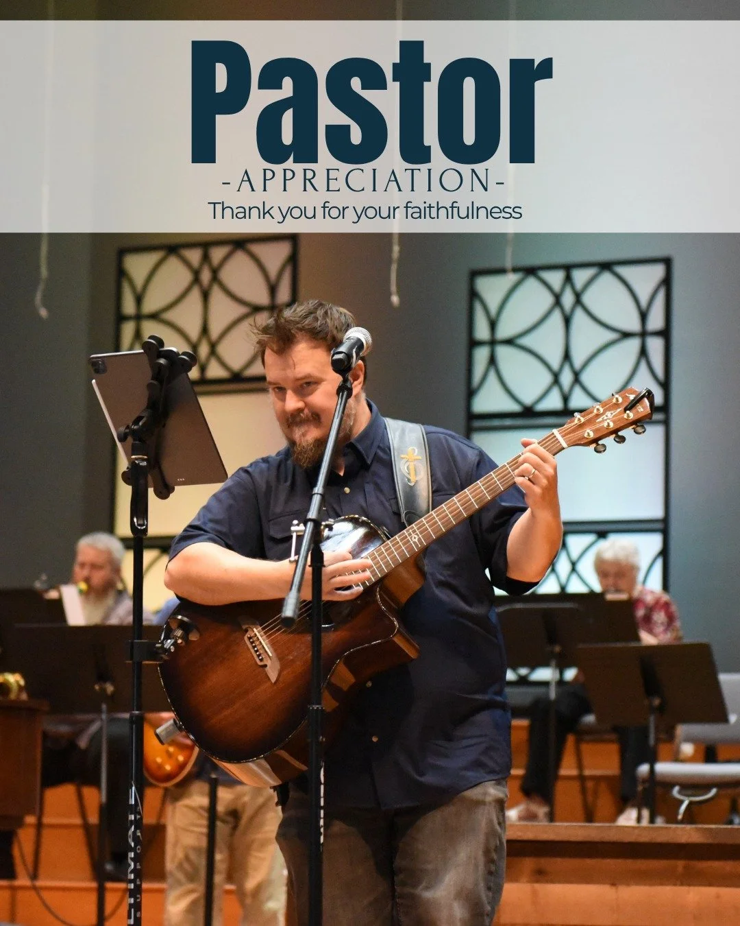 It's Pastor Appreciation Month and we want to take some time to appreciate Pastor Michael Toller. Pastor Michael is our Music Pastor here at Village. He and his wife Paula Beth, who is our church pianist, were called to be with us in San Antonio abou