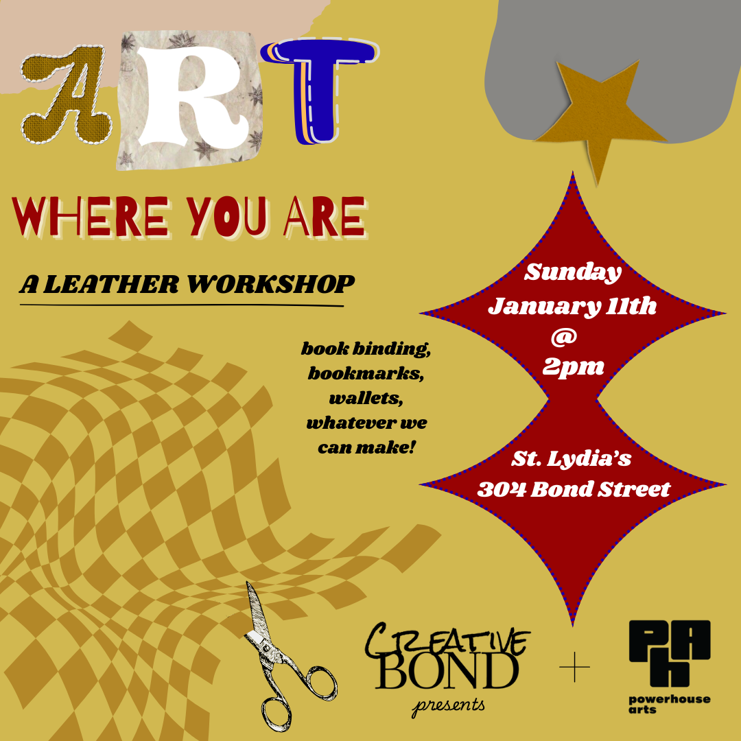Art Where You Are: Leather Workshop