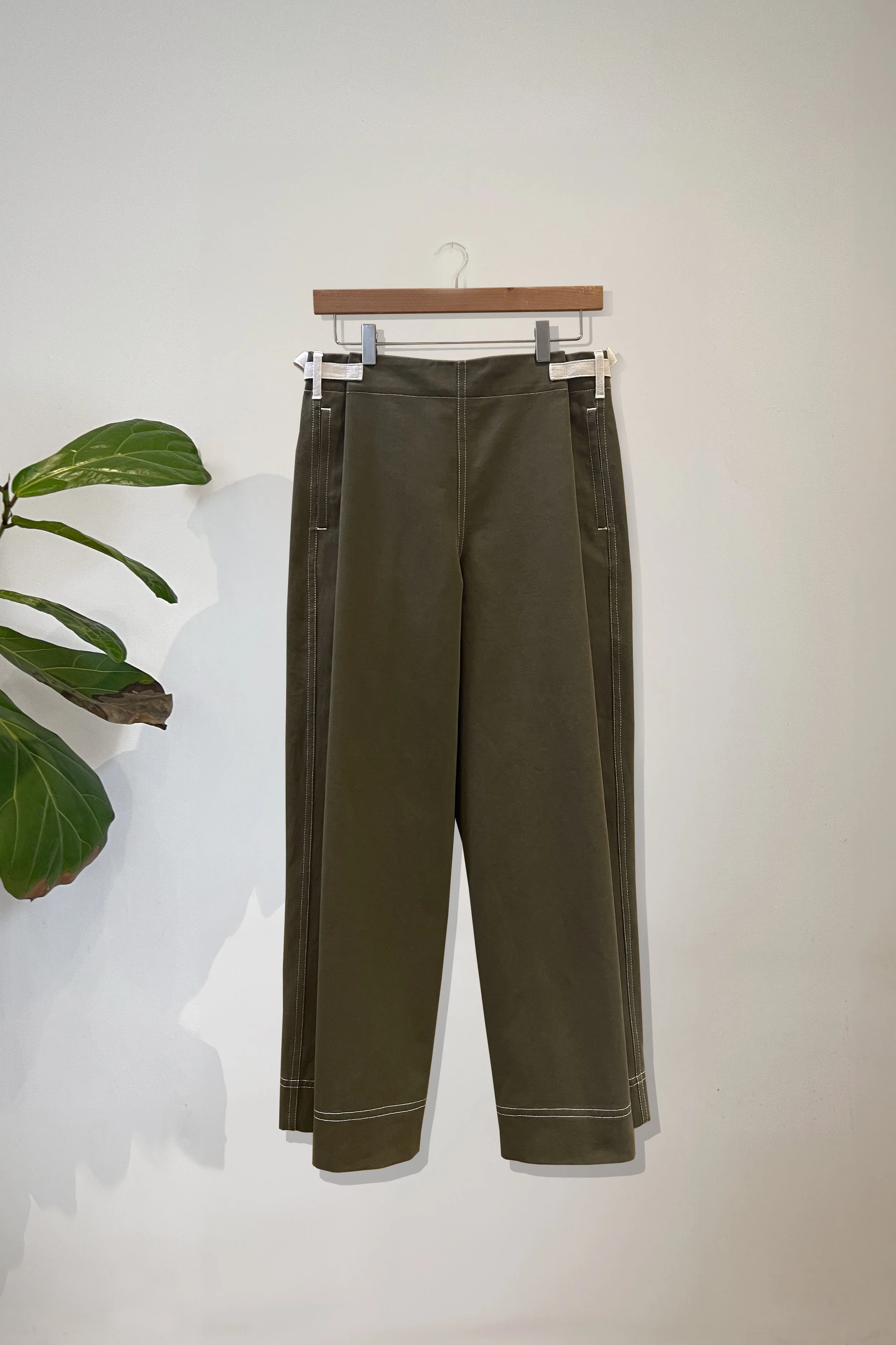 0002 TROUSERS OLIVE FRONT IMAGE - WHITE BACKGROUND.jpg