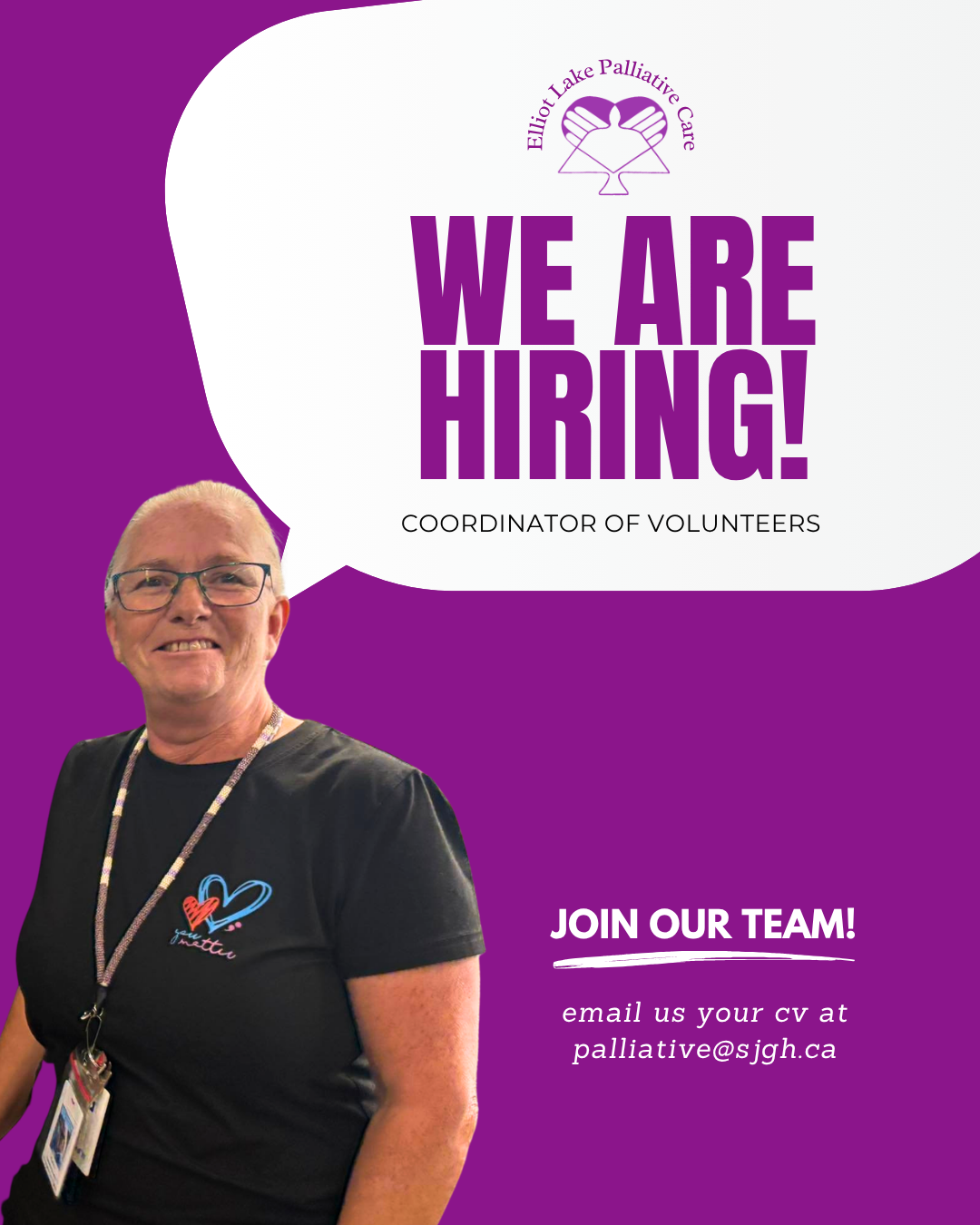 Job Posting: Coordinator of Volunteers