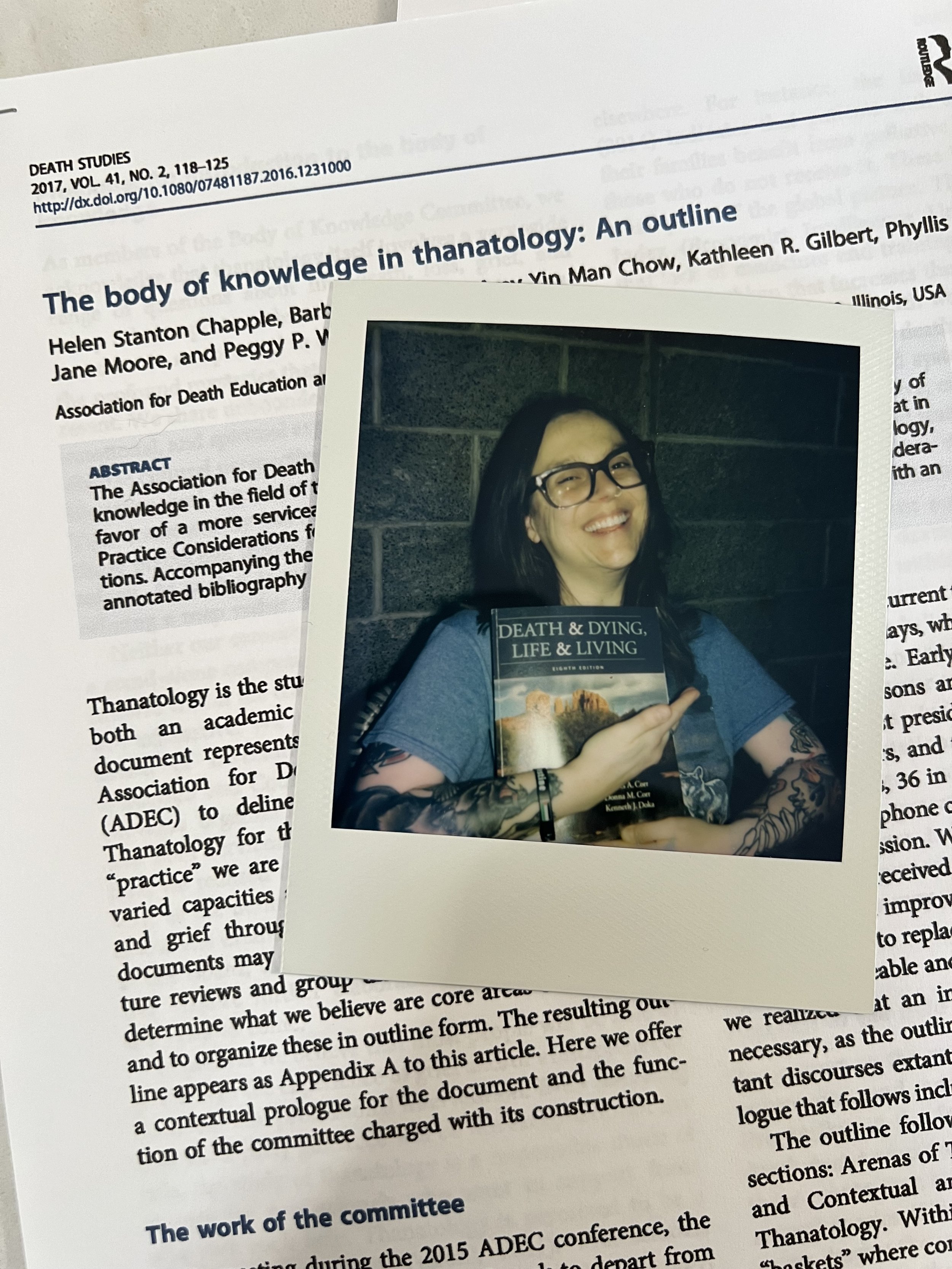 What the heck is thanatology?