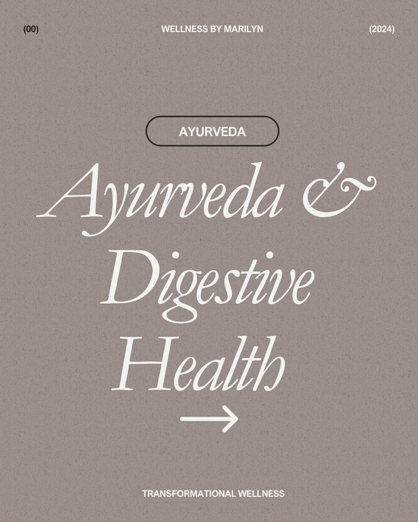 🧘&zwj;♀️ Boost Your Digestive Health with Ayurveda 🌿

In Ayurveda, digestion is key to overall well-being. A balanced digestive system (Agni) means better energy, clearer skin, and a calmer mind. When Agni is out of balance, we experience bloating,