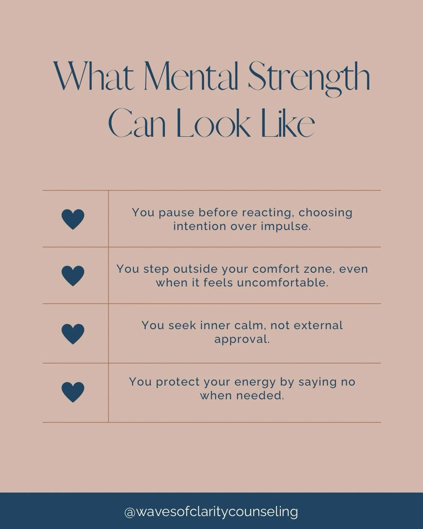 Mental strength shows up in many different ways. Remember to celebrate the quiet wins, the progress you almost overlooked, and the strength you have to keep moving forward. ✨